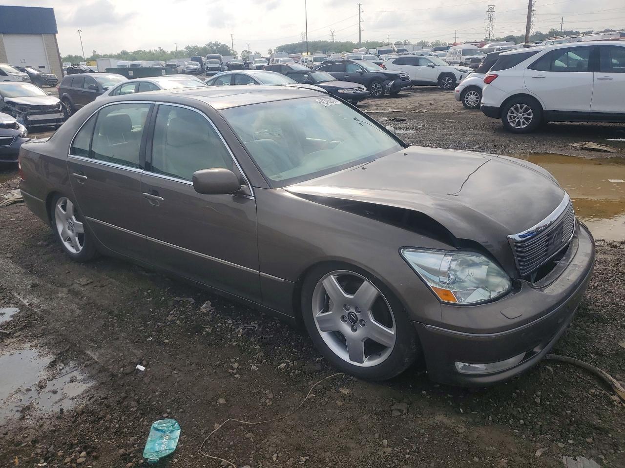 2005 Lexus Ls 430 Tan vin: JTHBN36F855016284