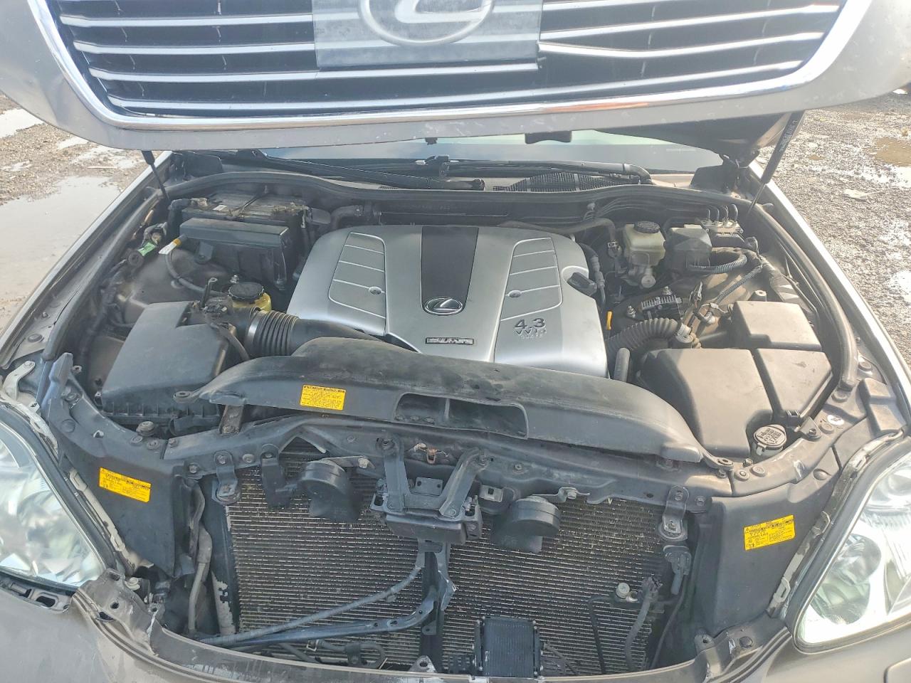 2005 Lexus Ls 430 Tan vin: JTHBN36F855016284