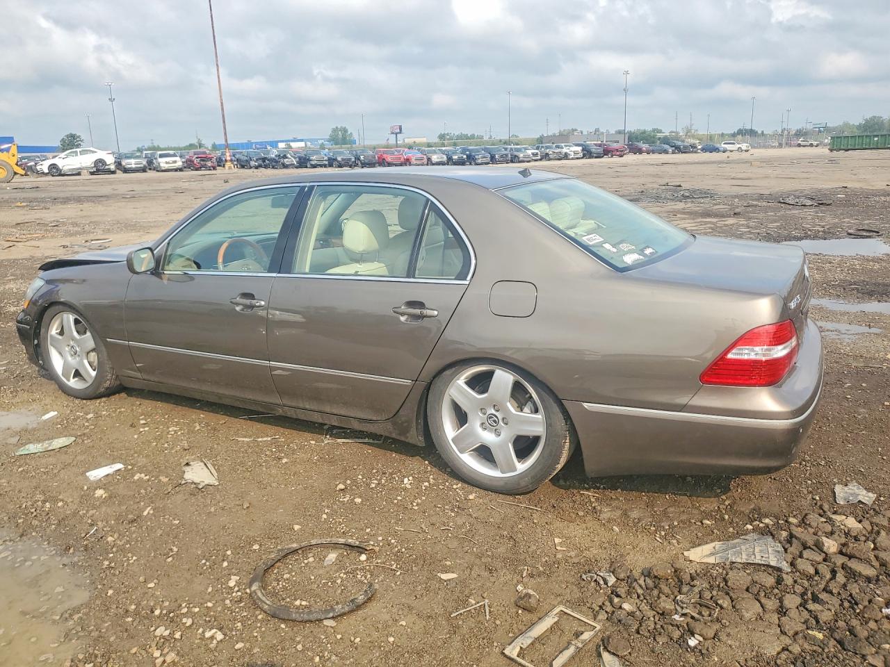 2005 Lexus Ls 430 Tan vin: JTHBN36F855016284