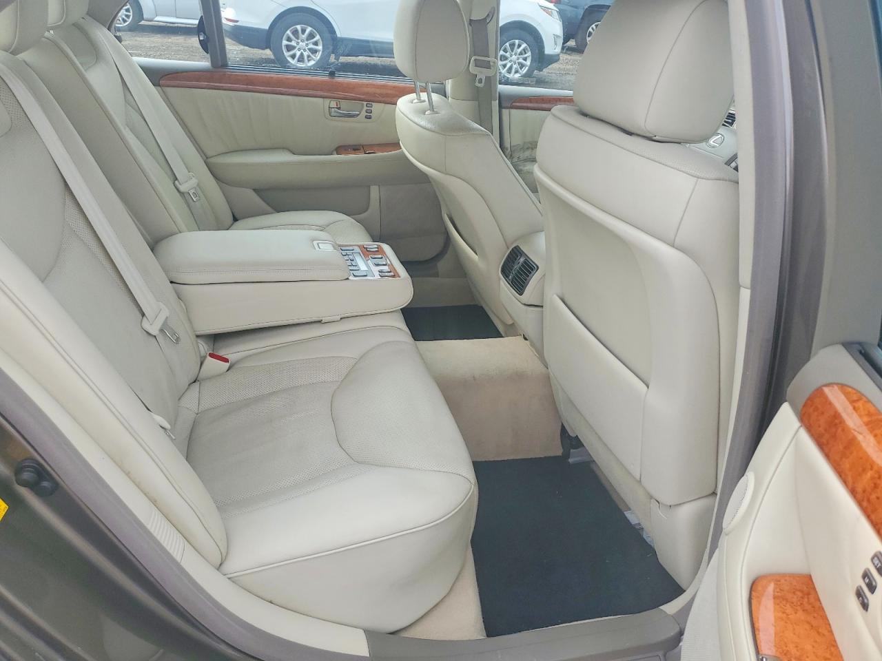 2005 Lexus Ls 430 Tan vin: JTHBN36F855016284