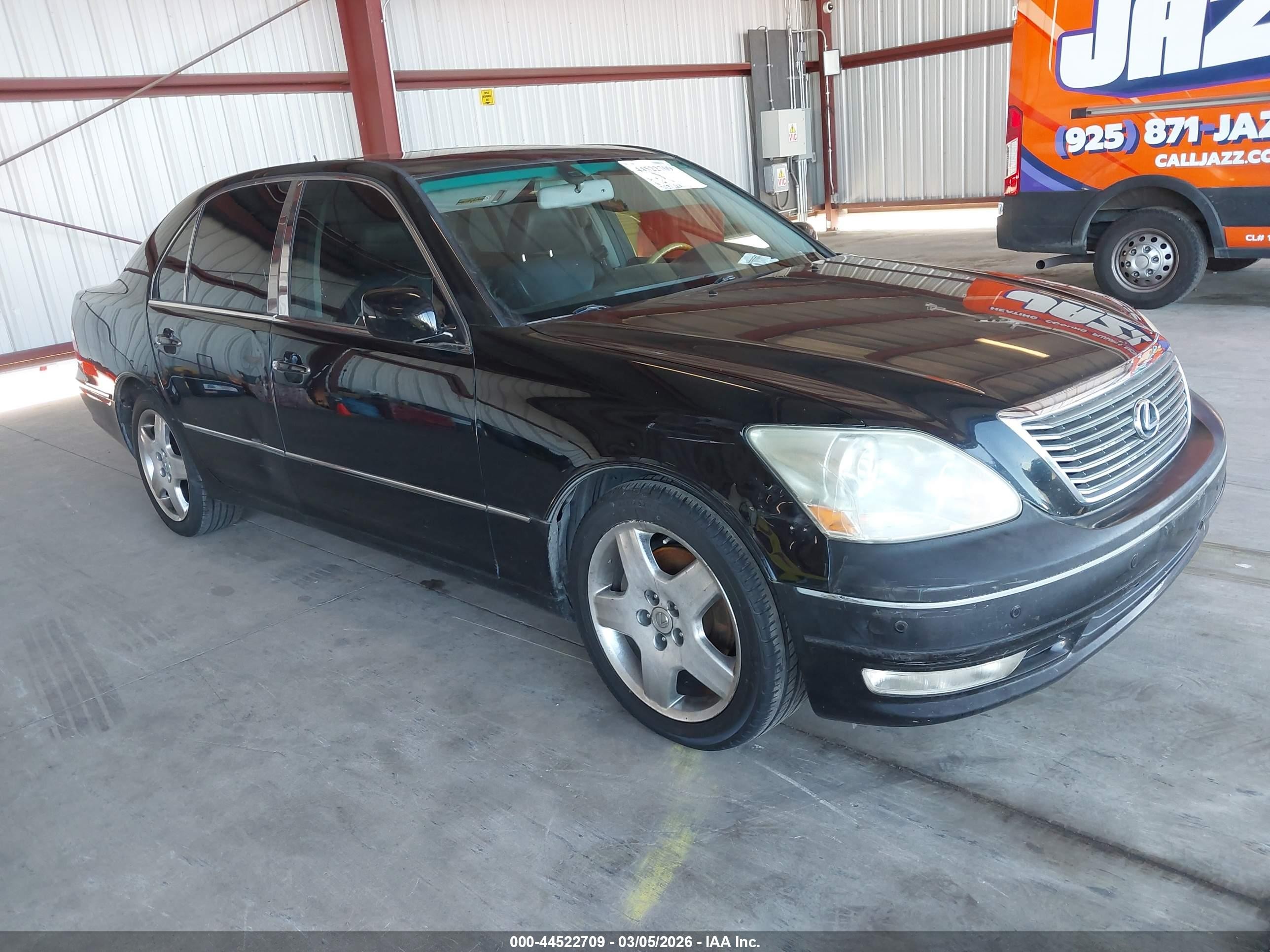 2006 Lexus Ls 430   Black vin: JTHBN36F865031790