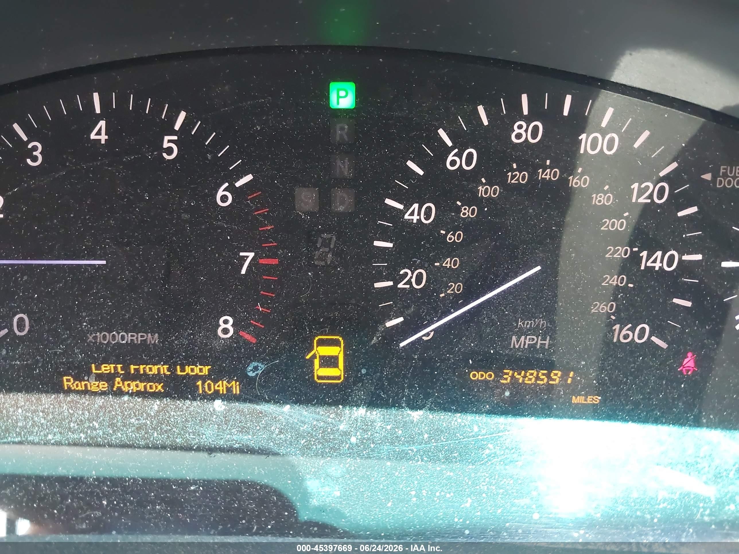 2004 Lexus Ls 430 Champagne vin: JTHBN36F940136865
