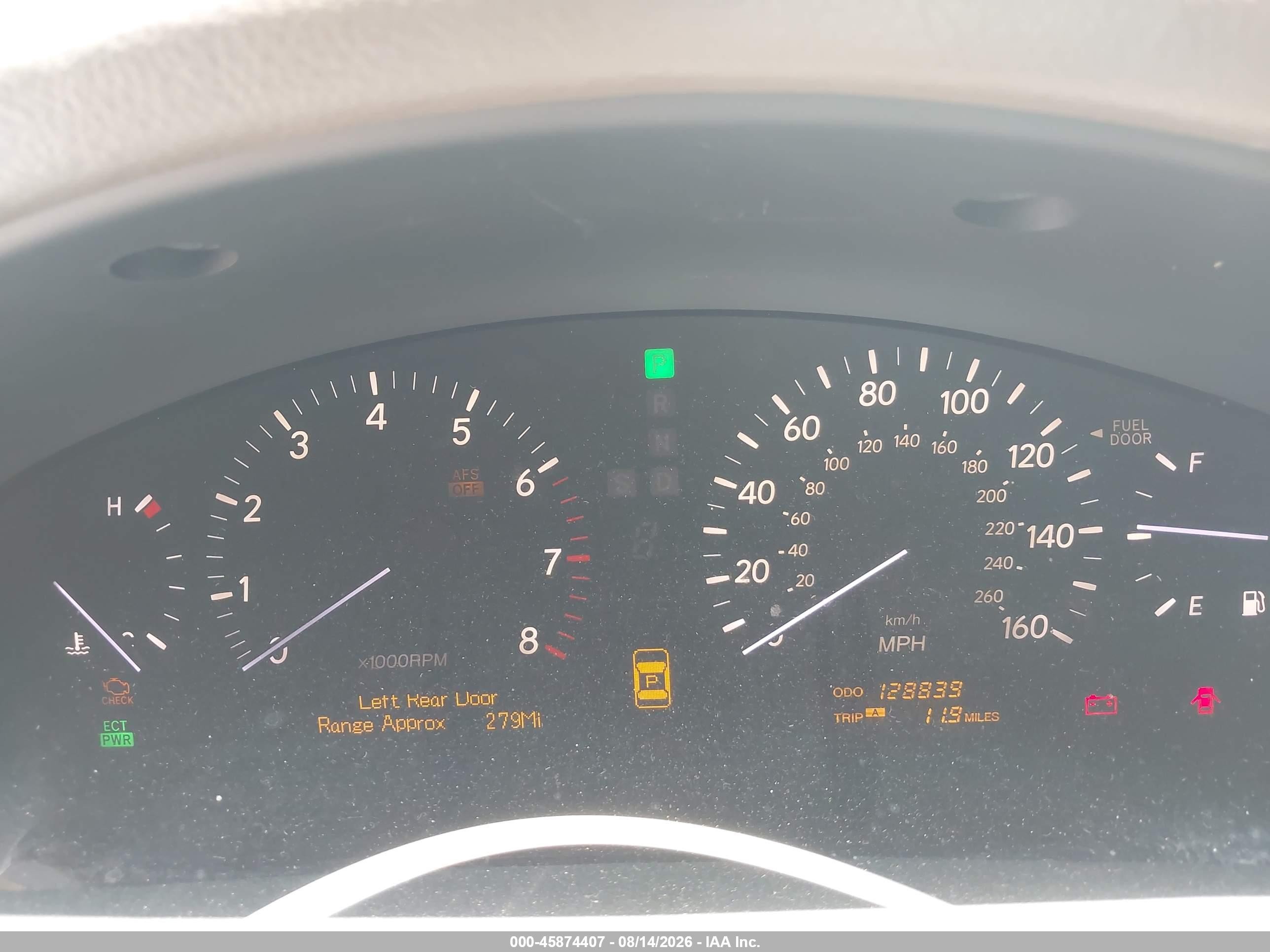 2004 Lexus Ls 430   White vin: JTHBN36F940141872