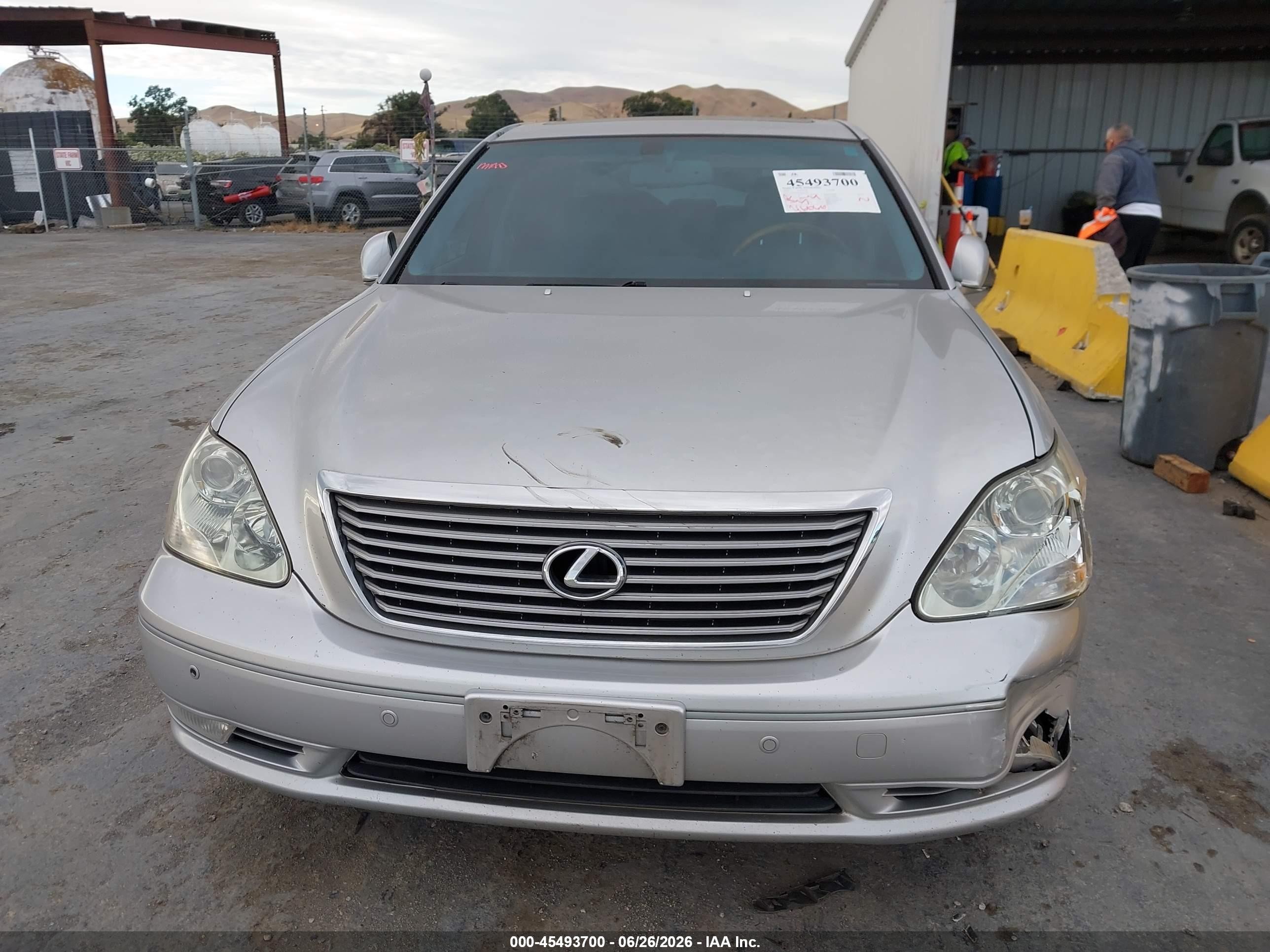 2004 Lexus Ls 430   Gray vin: JTHBN36F940154394
