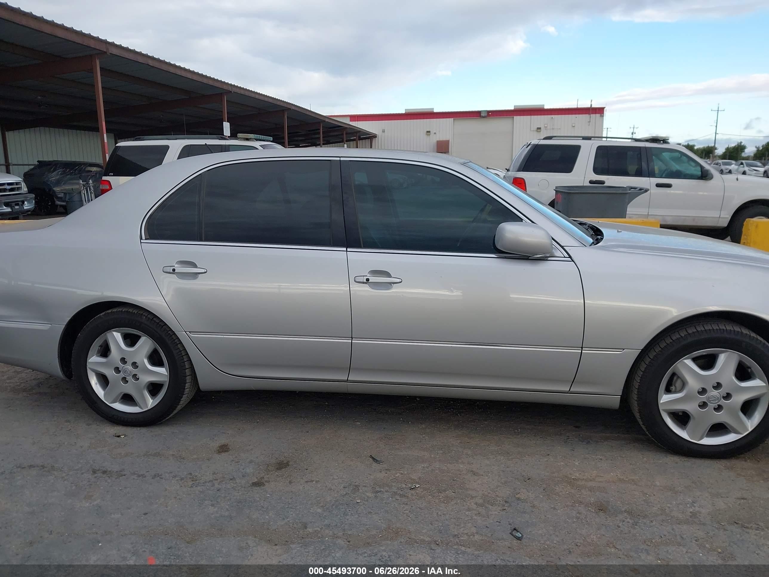 2004 Lexus Ls 430   Gray vin: JTHBN36F940154394