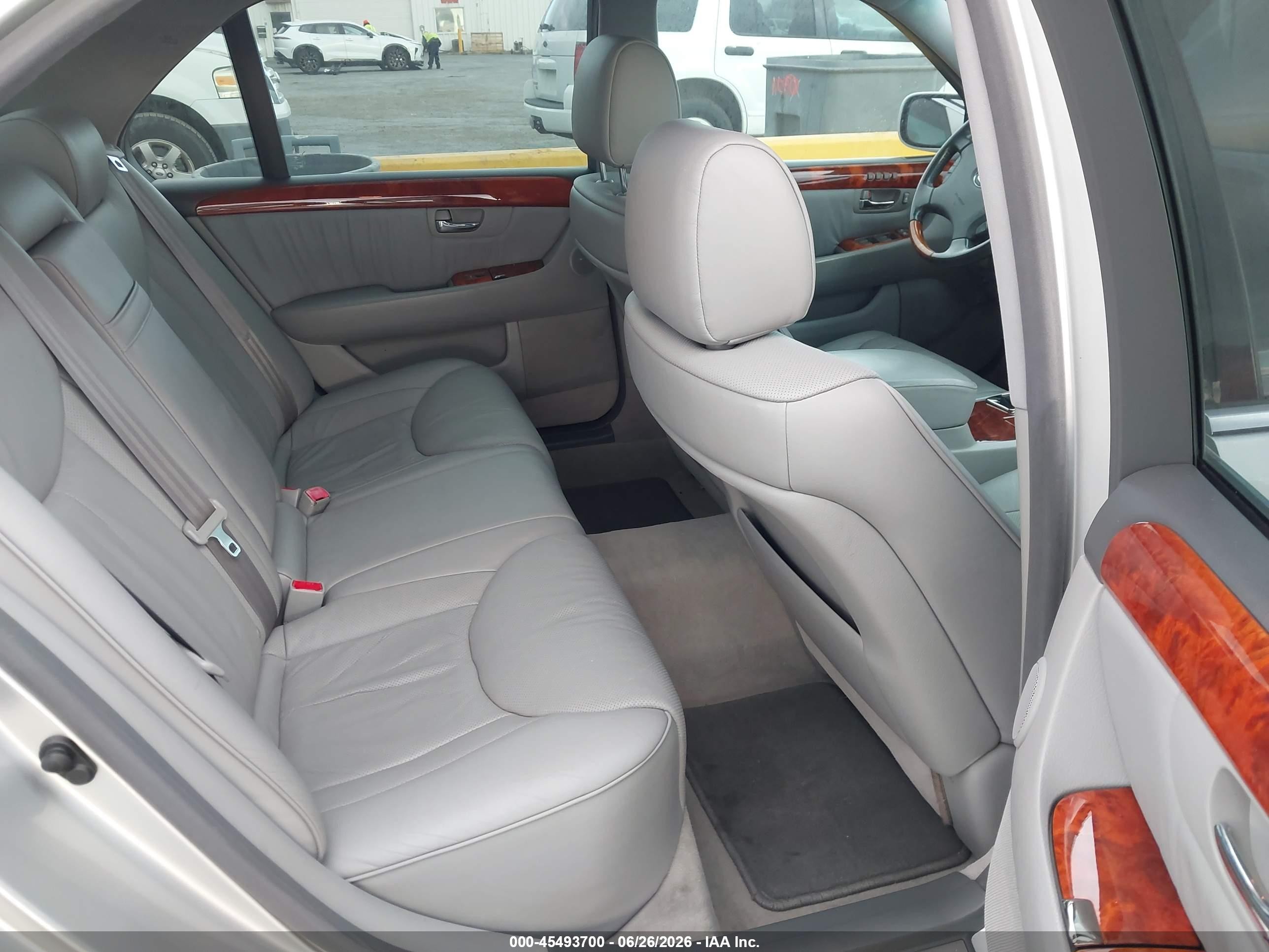 2004 Lexus Ls 430   Gray vin: JTHBN36F940154394