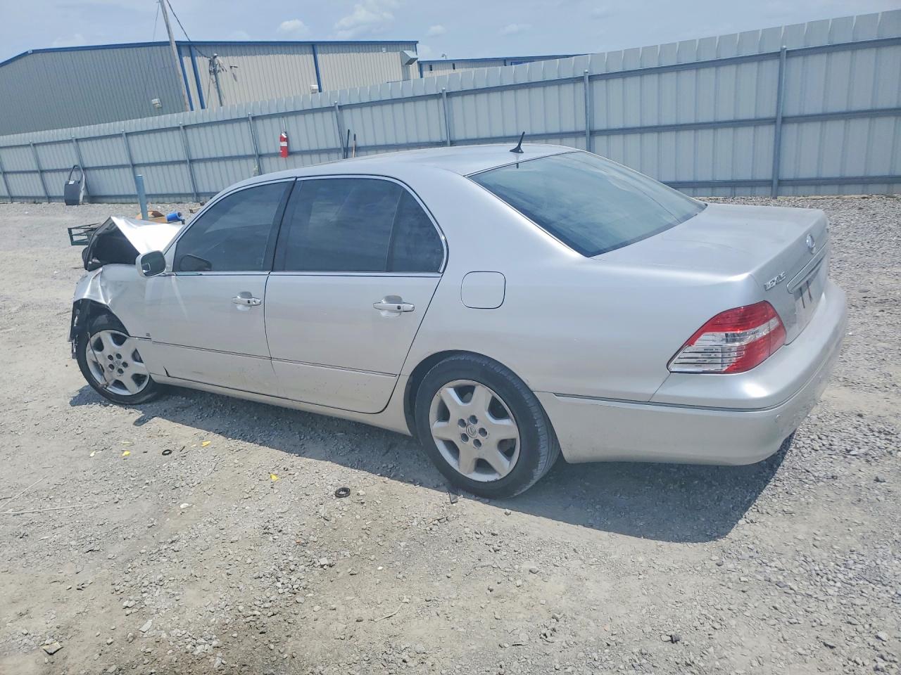 2004 Lexus Ls 430 Silver vin: JTHBN36F940162320