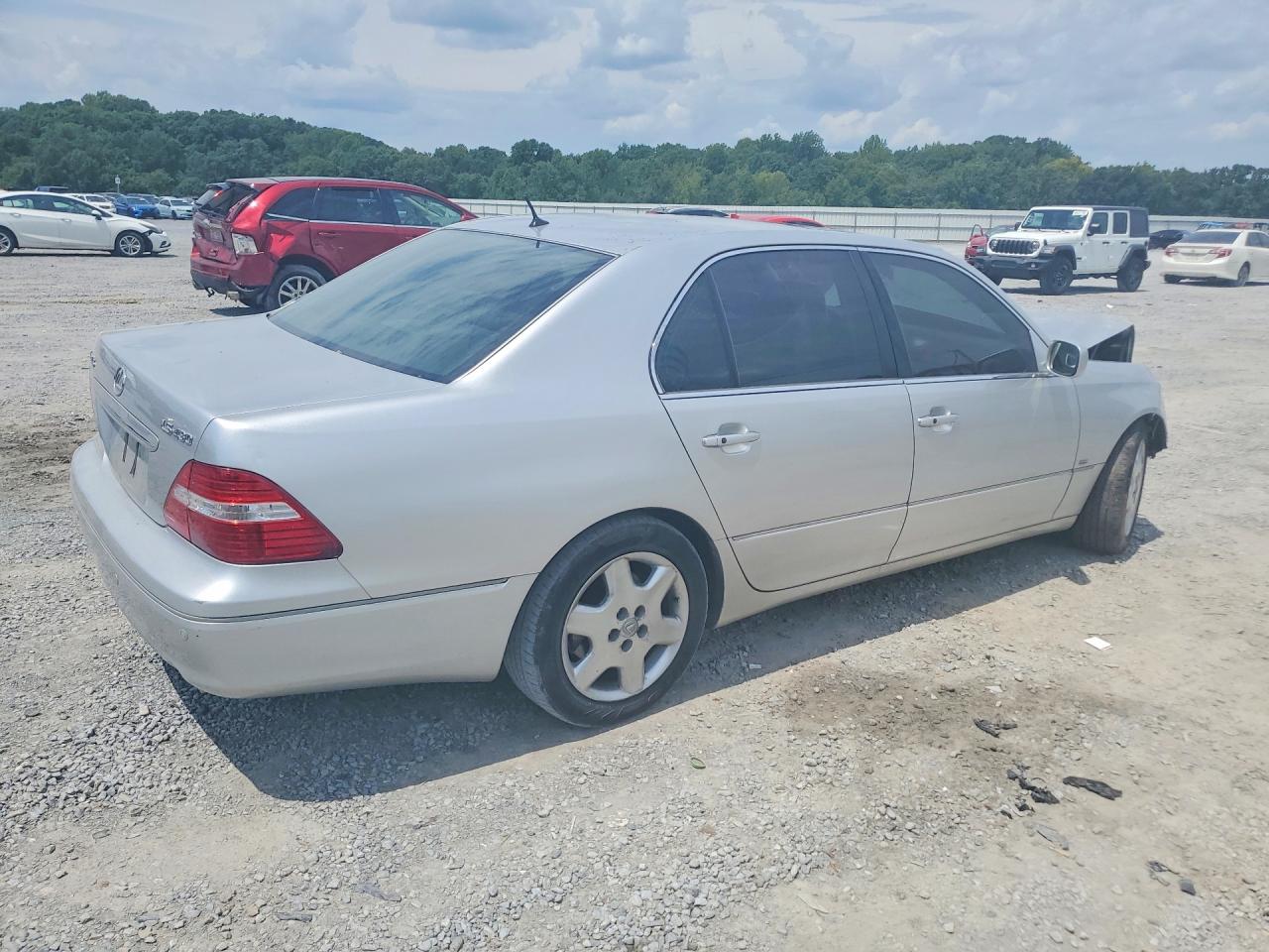 2004 Lexus Ls 430 Silver vin: JTHBN36F940162320