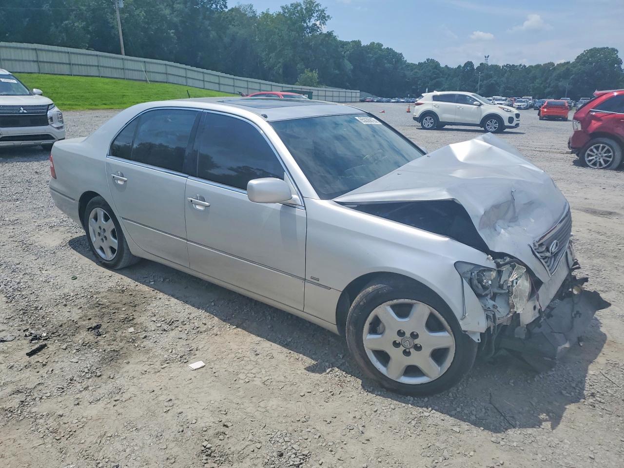 2004 Lexus Ls 430 Silver vin: JTHBN36F940162320
