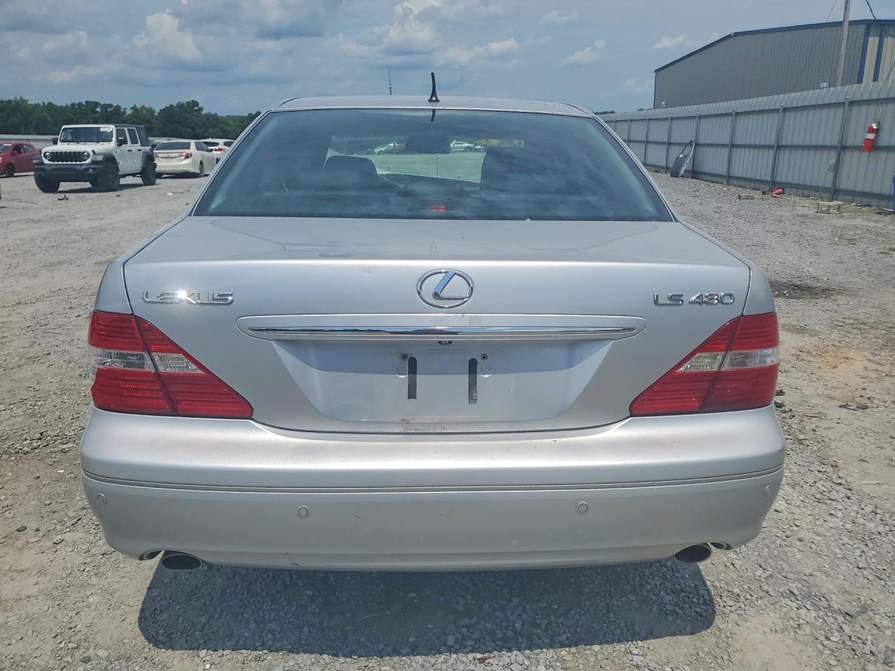 2004 Lexus Ls 430 Silver vin: JTHBN36F940162320