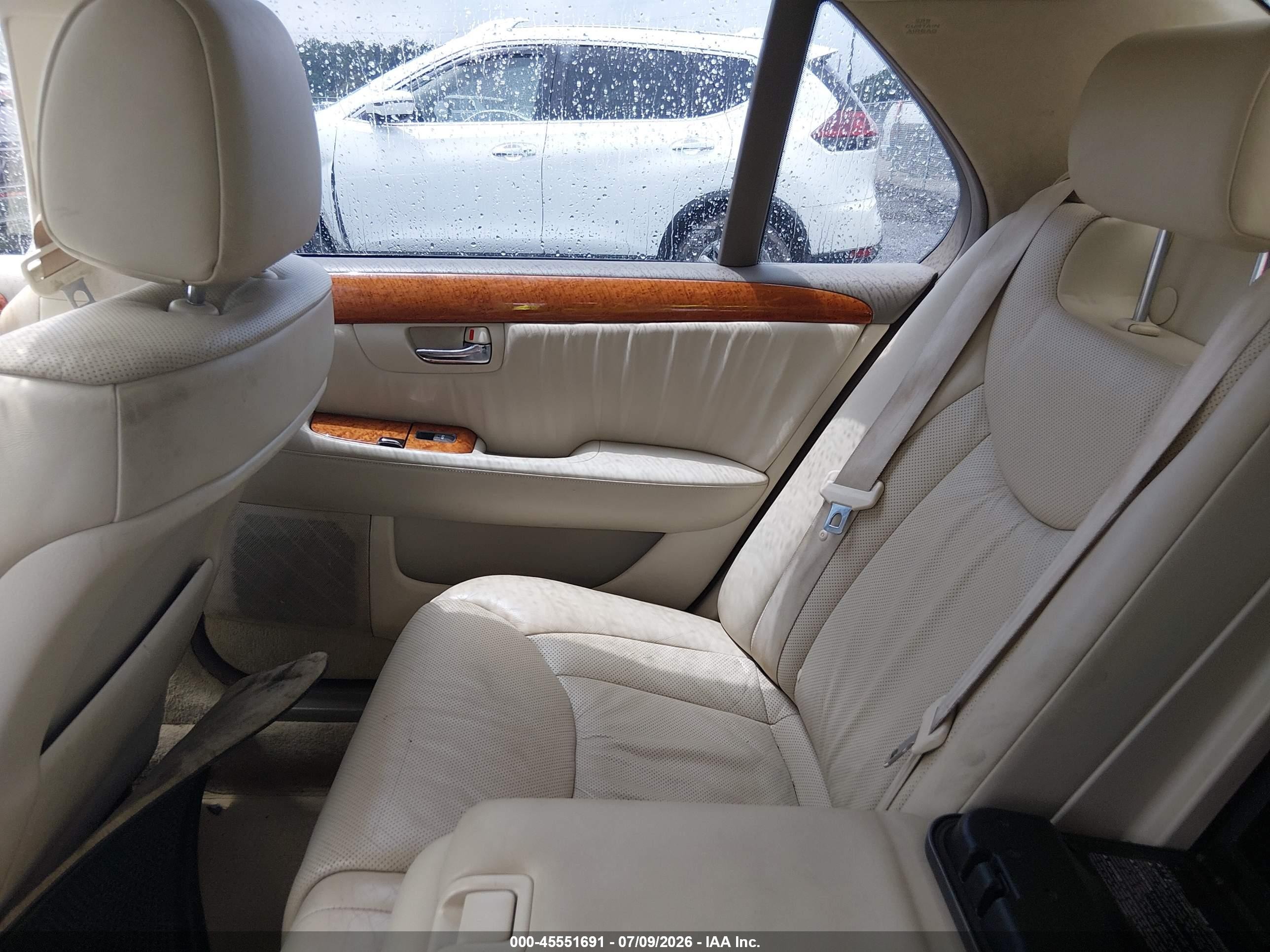 2004 Lexus Ls 430   Золотой vin: JTHBN36F940165671
