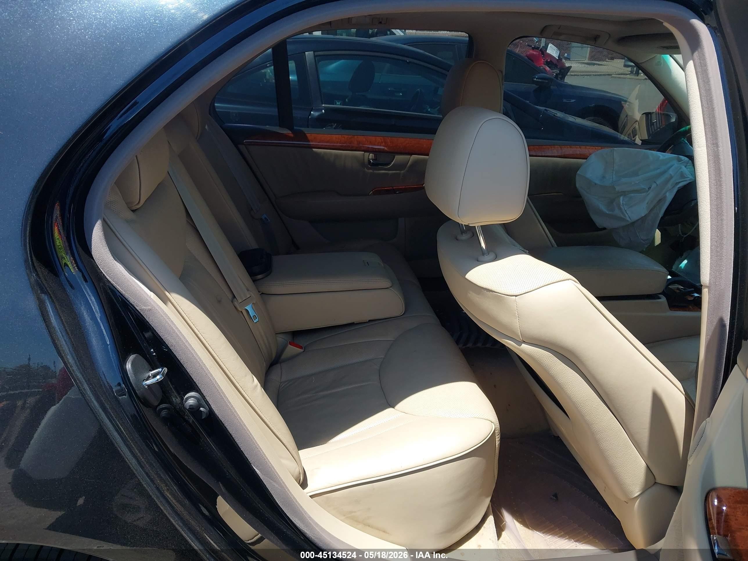 2004 Lexus Ls 430   Black vin: JTHBN36F940172748