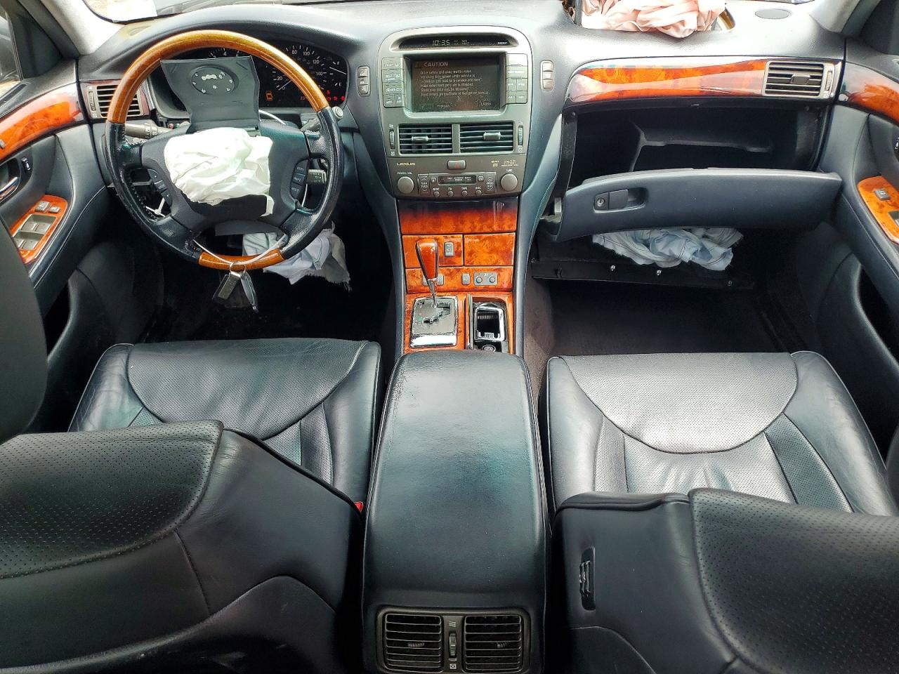 2005 Lexus Ls 430 Gray vin: JTHBN36F955008808