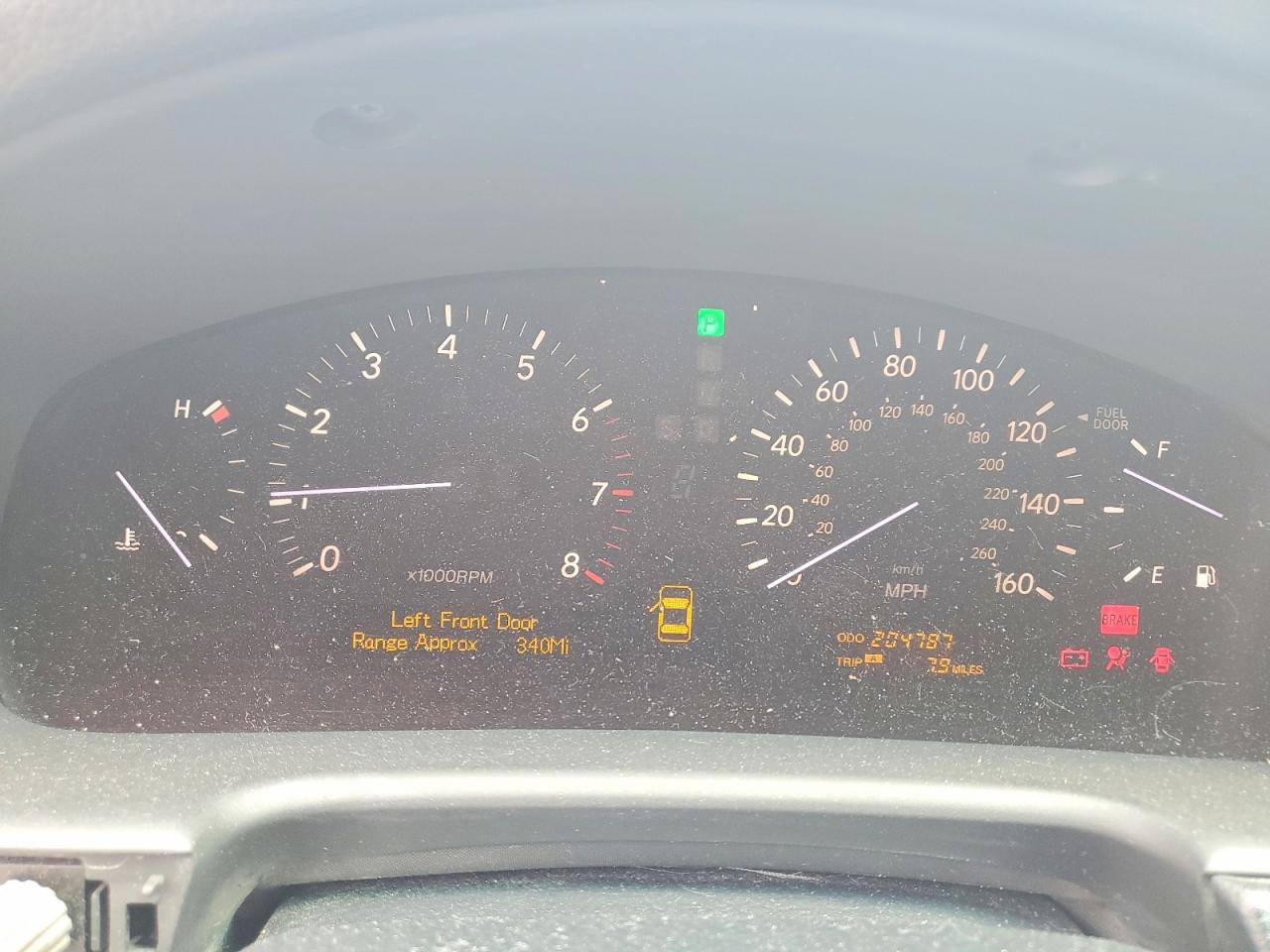 2005 Lexus Ls 430 Gray vin: JTHBN36F955008808