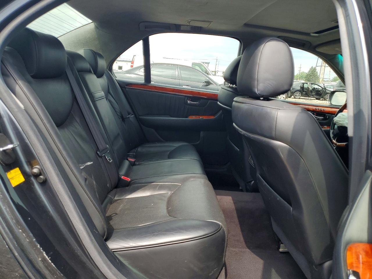 2005 Lexus Ls 430 Gray vin: JTHBN36F955008808