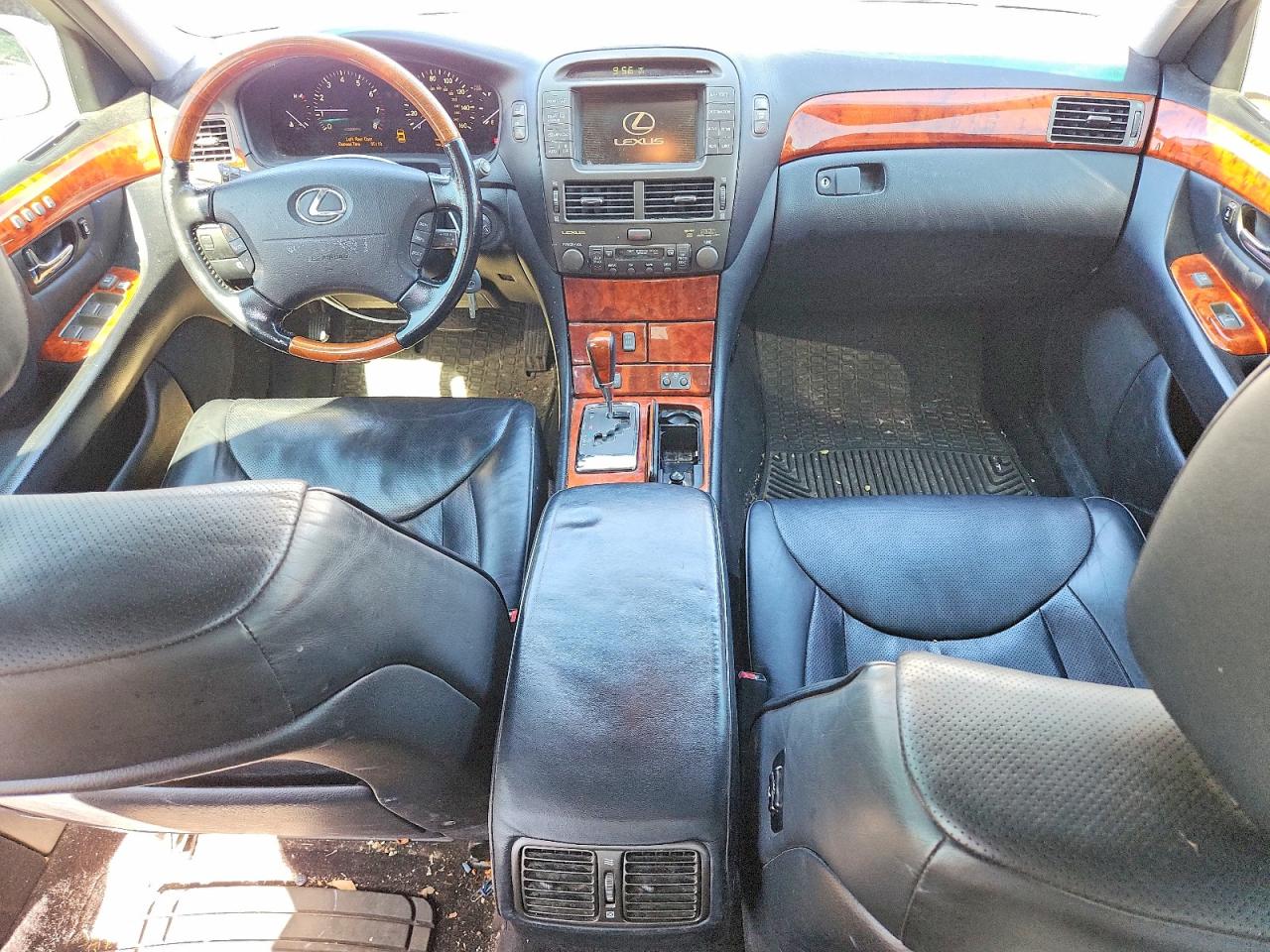 2005 Lexus Ls 430 Silver vin: JTHBN36F955011238