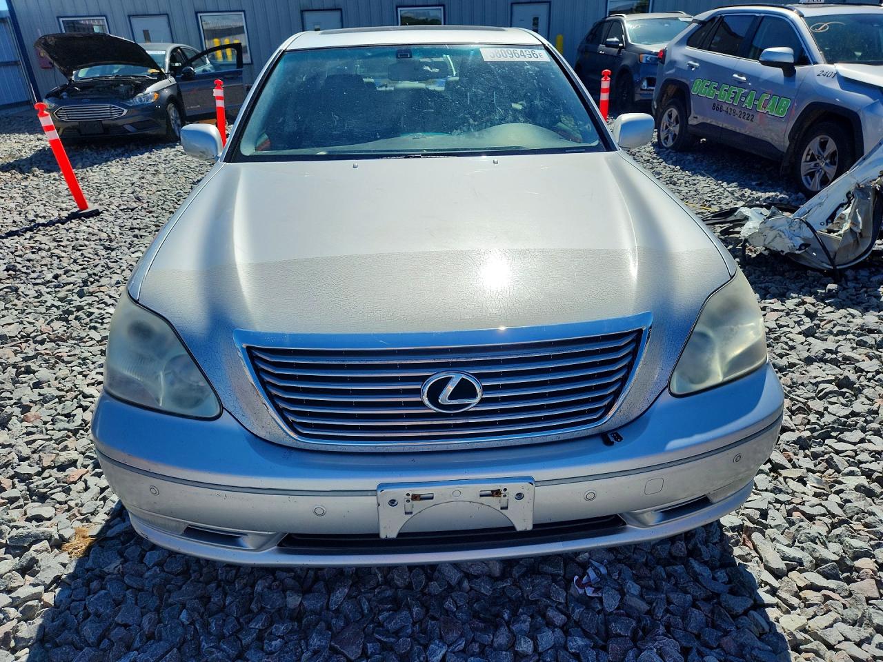 2005 Lexus Ls 430 Silver vin: JTHBN36F955011238