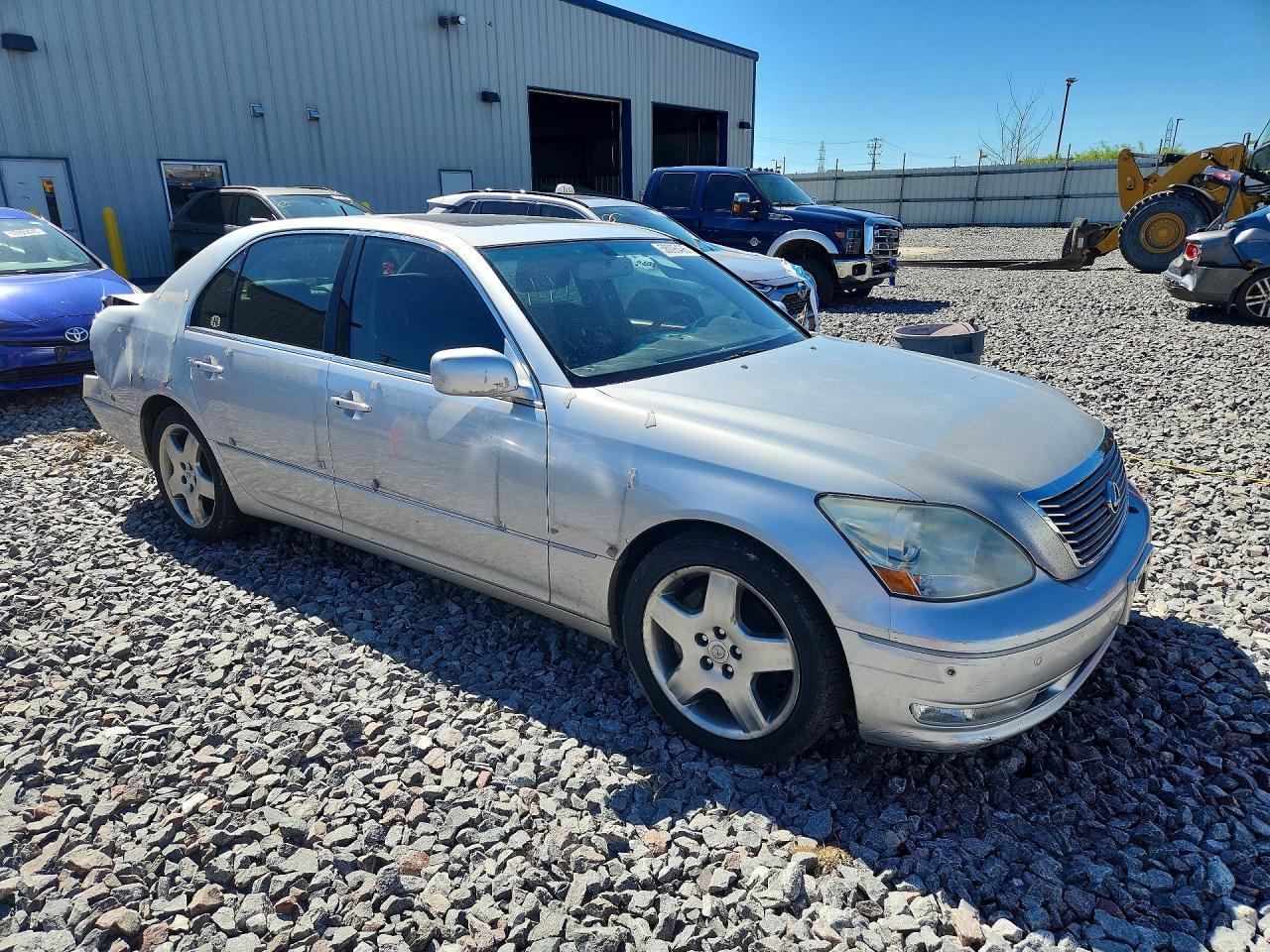 2005 Lexus Ls 430 Silver vin: JTHBN36F955011238