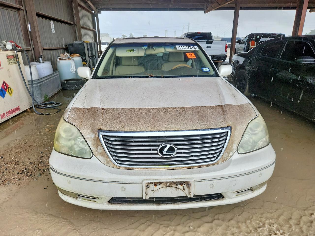 2005 Lexus Ls 430 Белый vin: JTHBN36F955020487