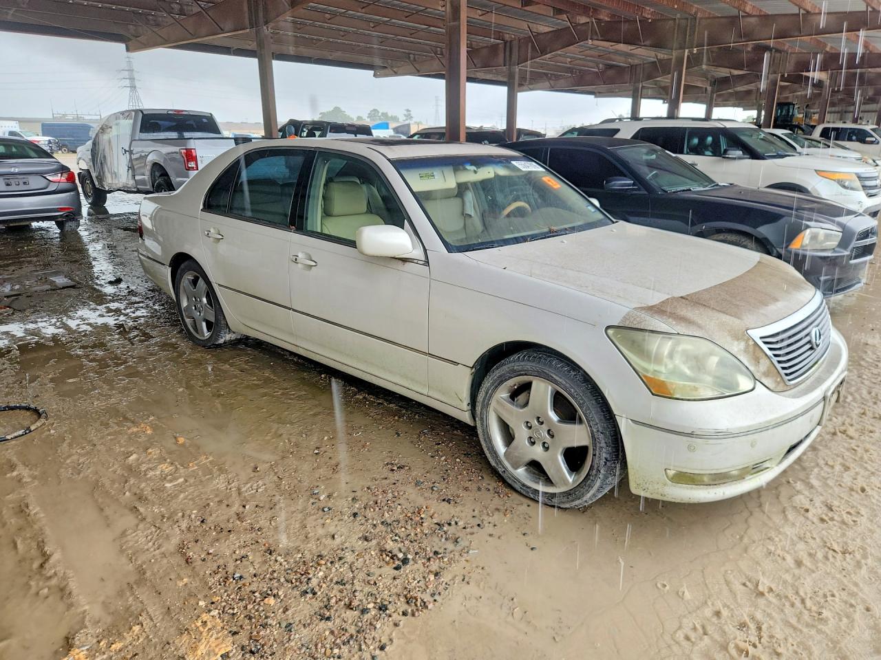 2005 Lexus Ls 430 Белый vin: JTHBN36F955020487