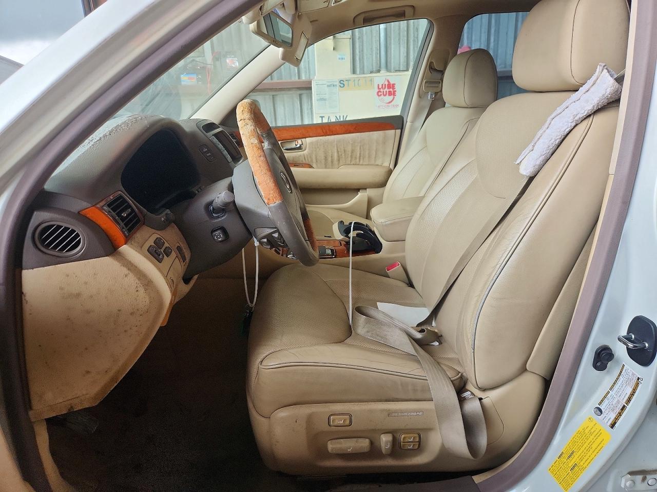 2005 Lexus Ls 430 Белый vin: JTHBN36F955020487
