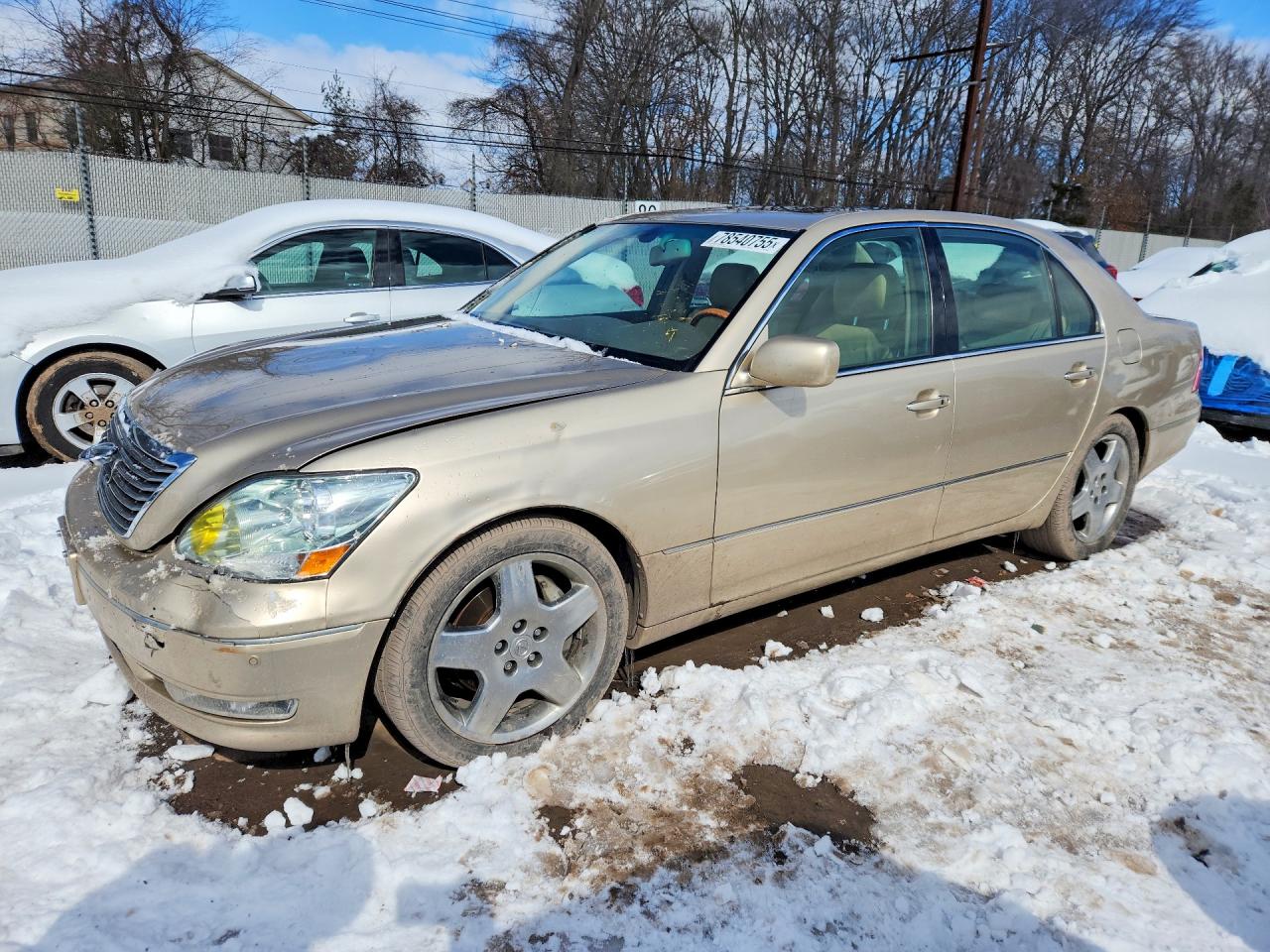 2006 Lexus Ls 430 Base Gold vin: JTHBN36F965033662