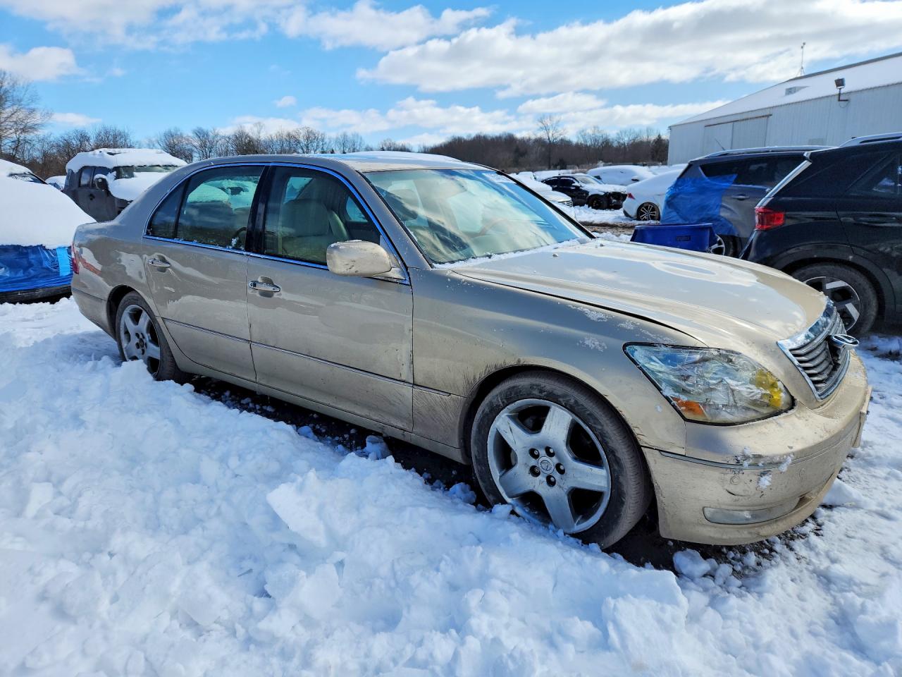 2006 Lexus Ls 430 Base Gold vin: JTHBN36F965033662