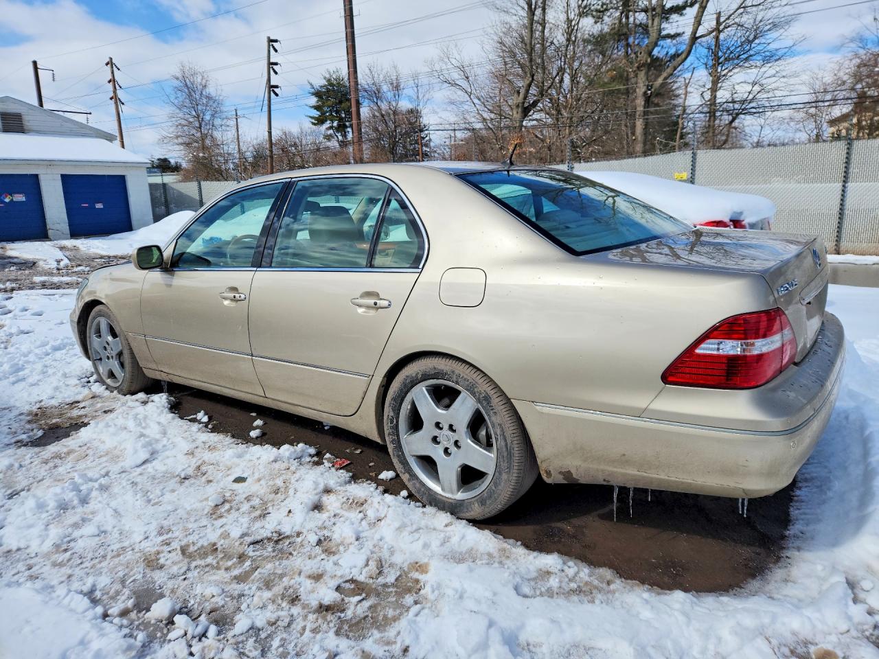 2006 Lexus Ls 430 Base Gold vin: JTHBN36F965033662