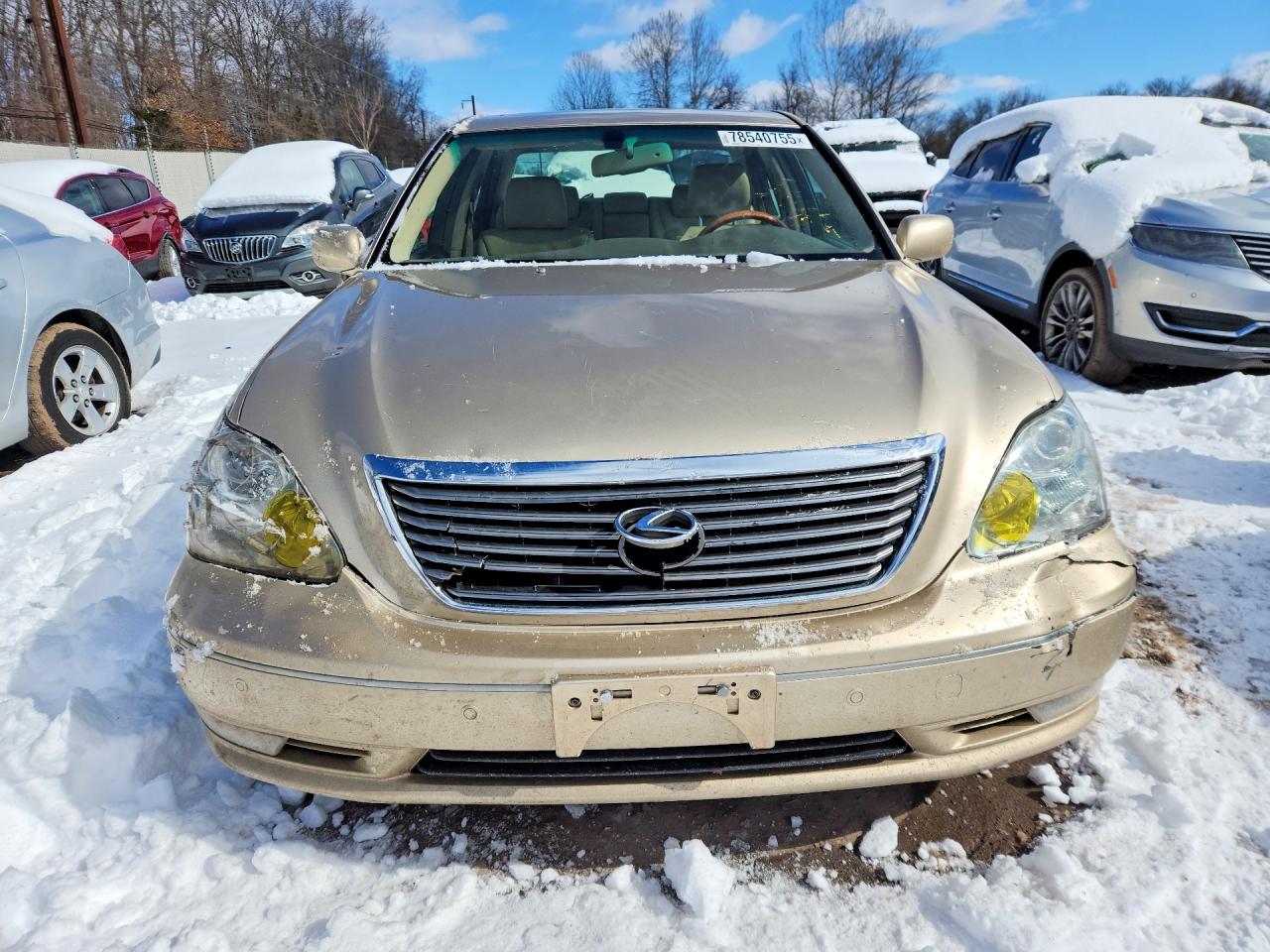 2006 Lexus Ls 430 Base Gold vin: JTHBN36F965033662