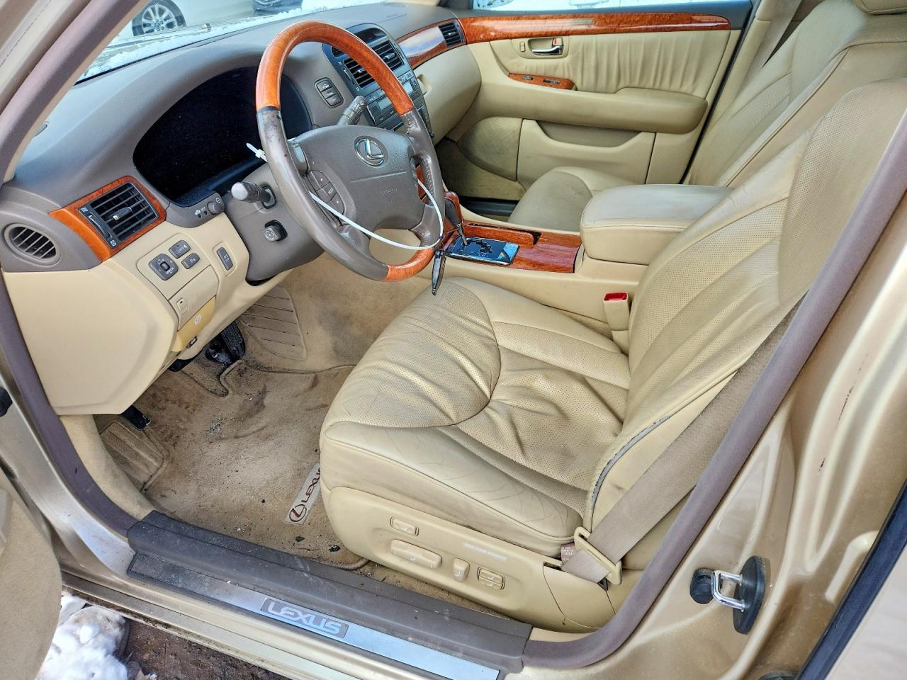 2006 Lexus Ls 430 Base Gold vin: JTHBN36F965033662