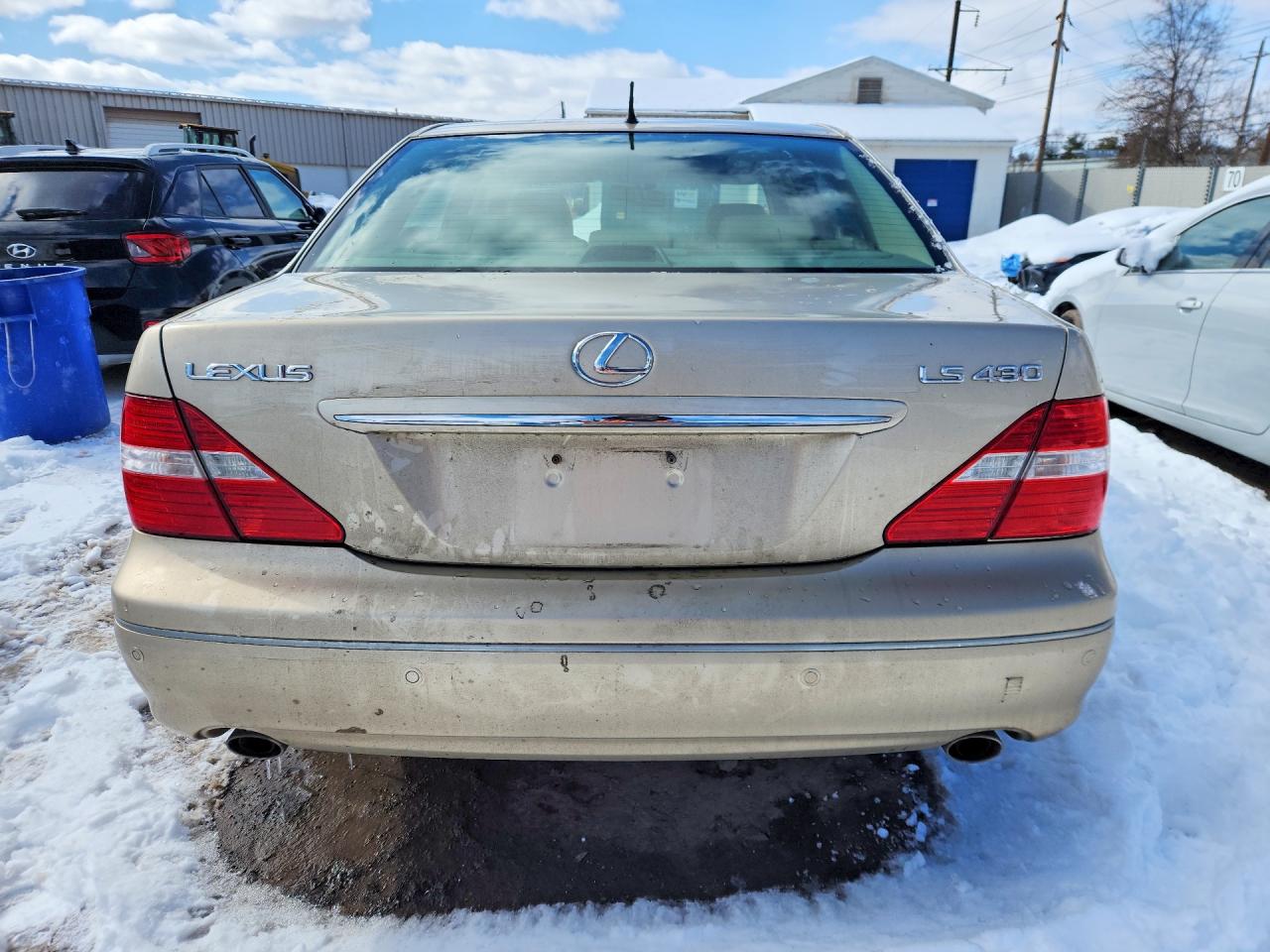 2006 Lexus Ls 430 Base Gold vin: JTHBN36F965033662