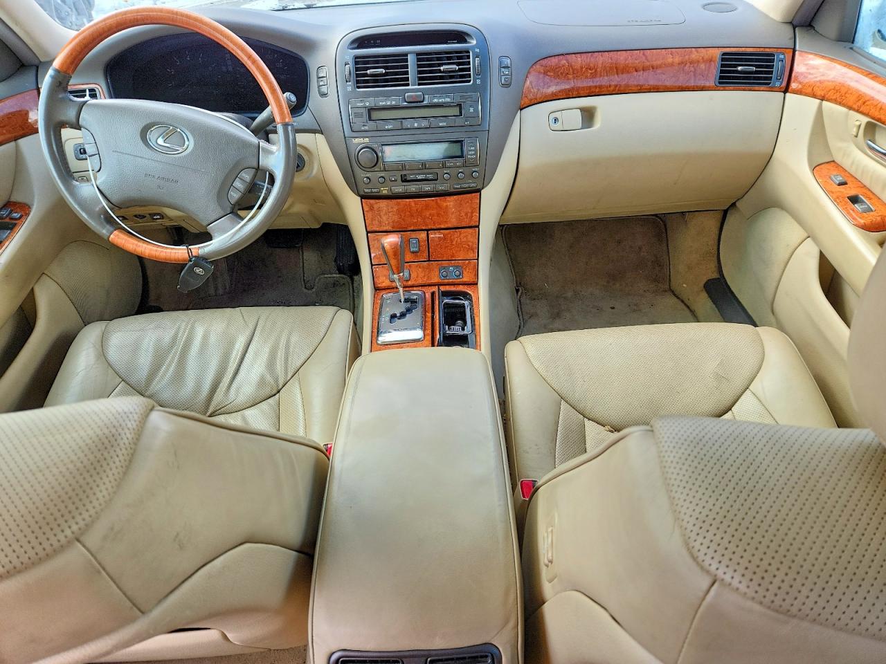 2006 Lexus Ls 430 Base Gold vin: JTHBN36F965033662