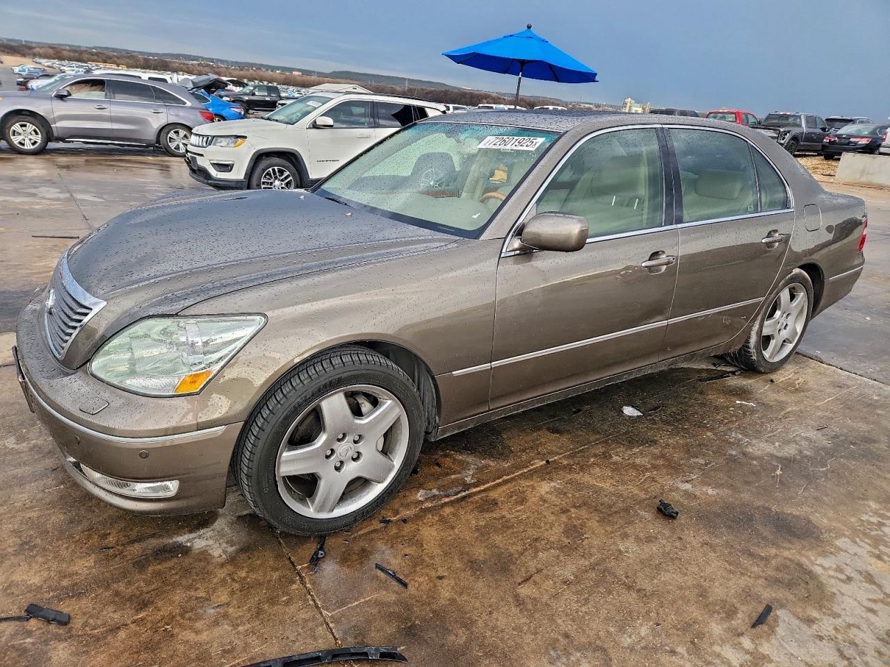 2006 Lexus Ls 430 Brown vin: JTHBN36F965033788