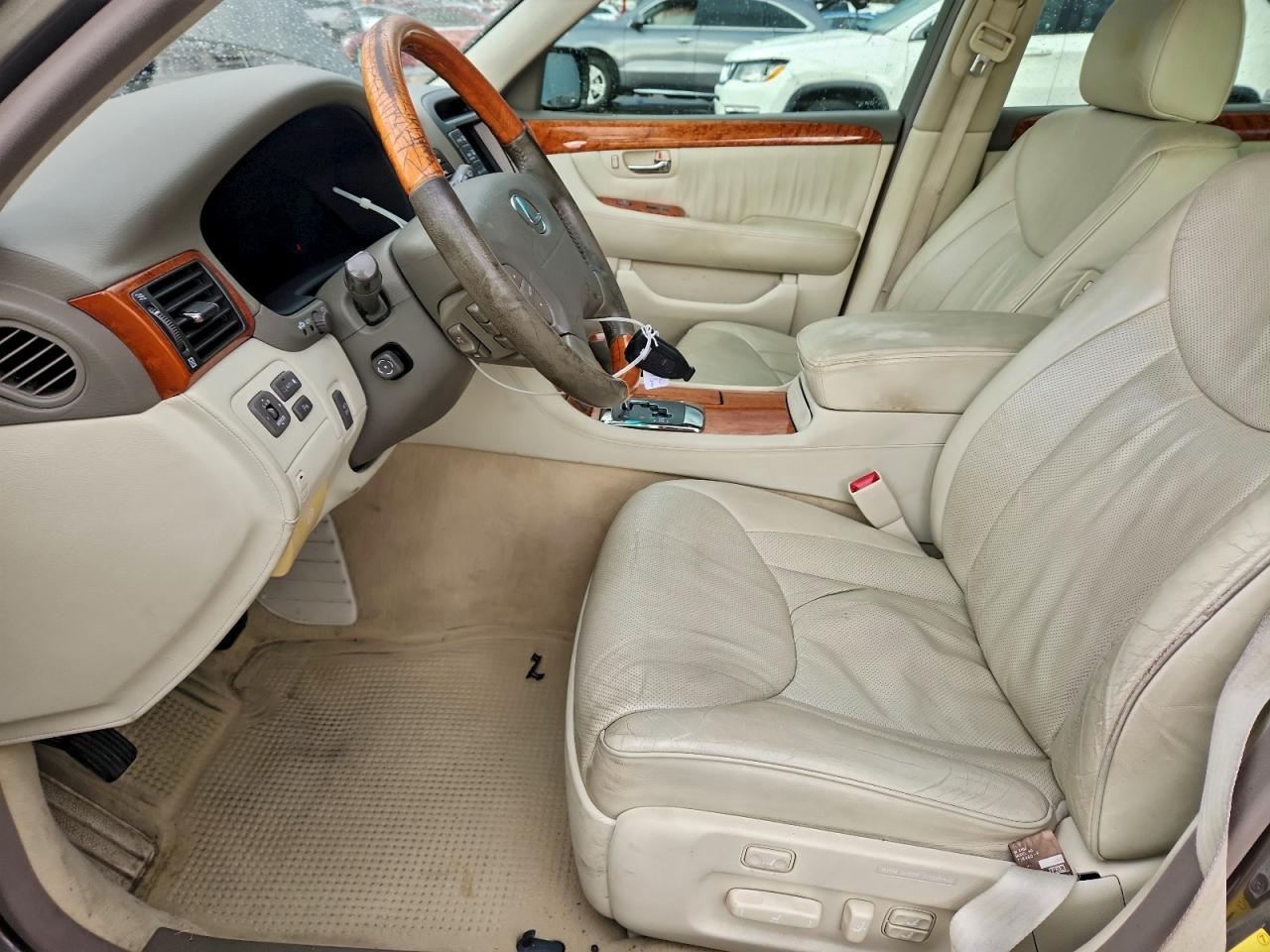 2006 Lexus Ls 430 Brown vin: JTHBN36F965033788