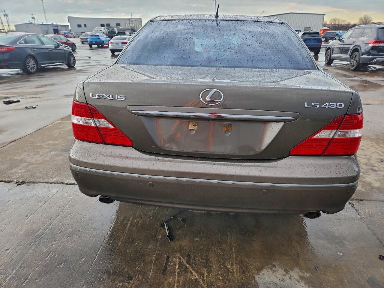 2006 Lexus Ls 430 Brown vin: JTHBN36F965033788