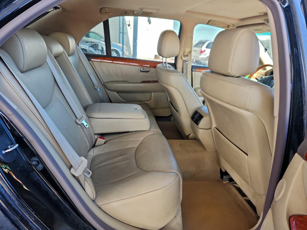 2006 Lexus Ls 430 Черный vin: JTHBN36F965038263