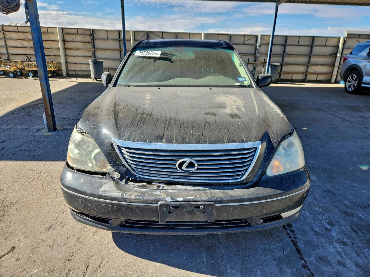 2006 Lexus Ls 430 Черный vin: JTHBN36F965038263