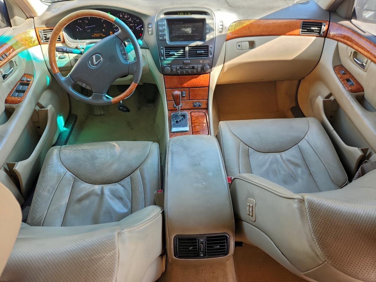 2006 Lexus Ls 430 Черный vin: JTHBN36F965038263