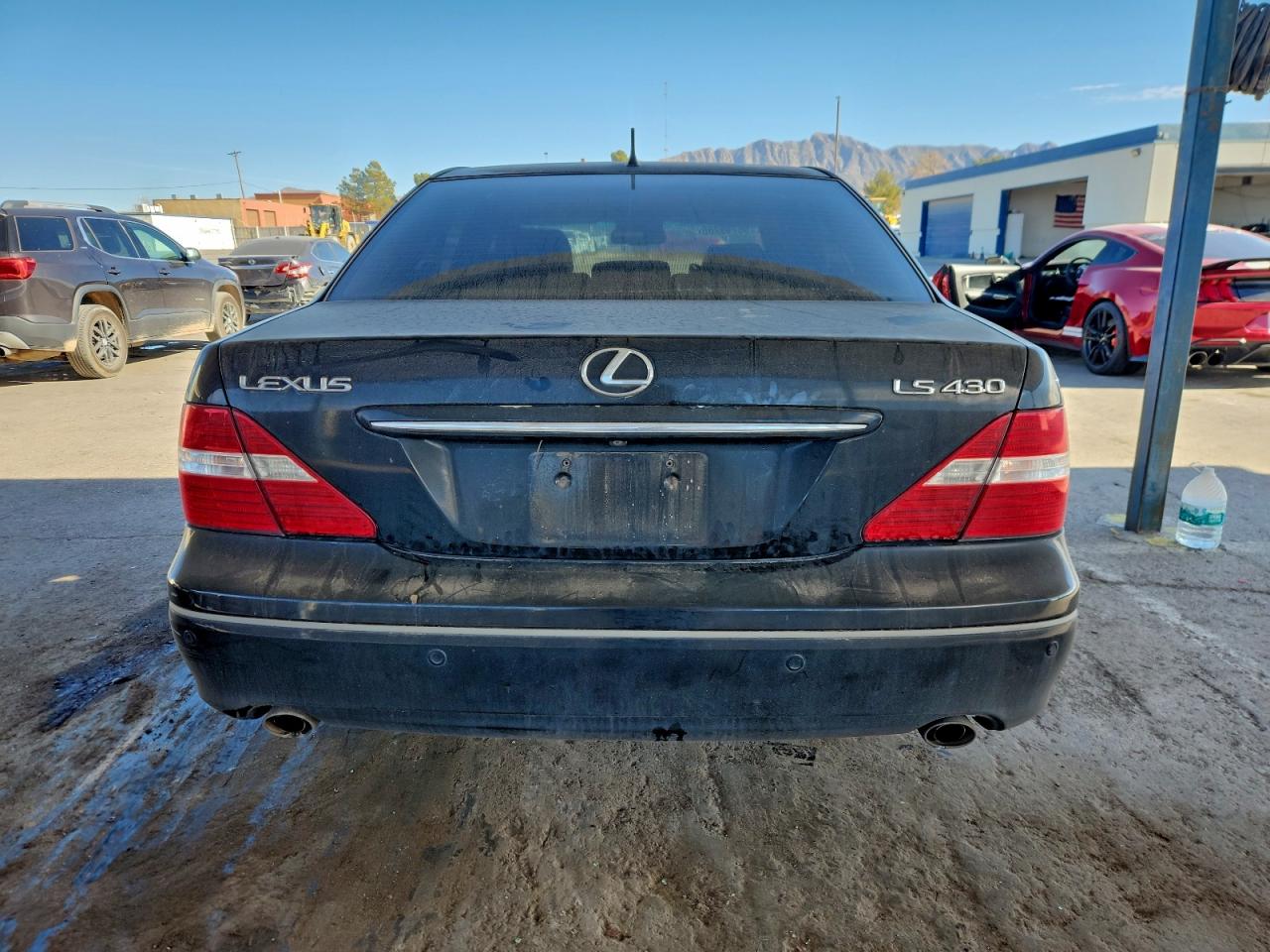 2006 Lexus Ls 430 Черный vin: JTHBN36F965038263