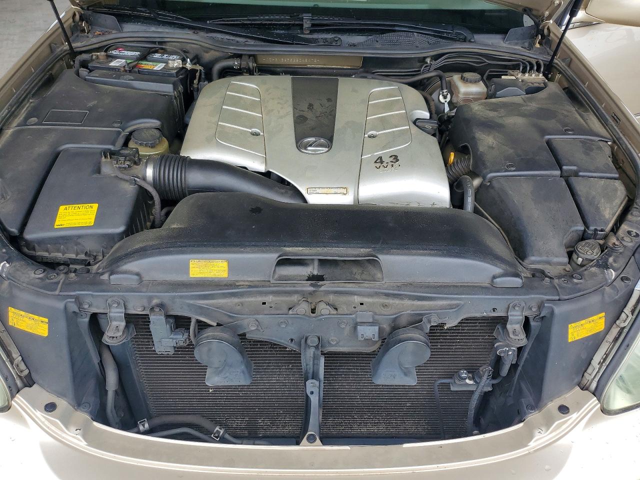 2006 Lexus Ls 430 Tan vin: JTHBN36F965045472