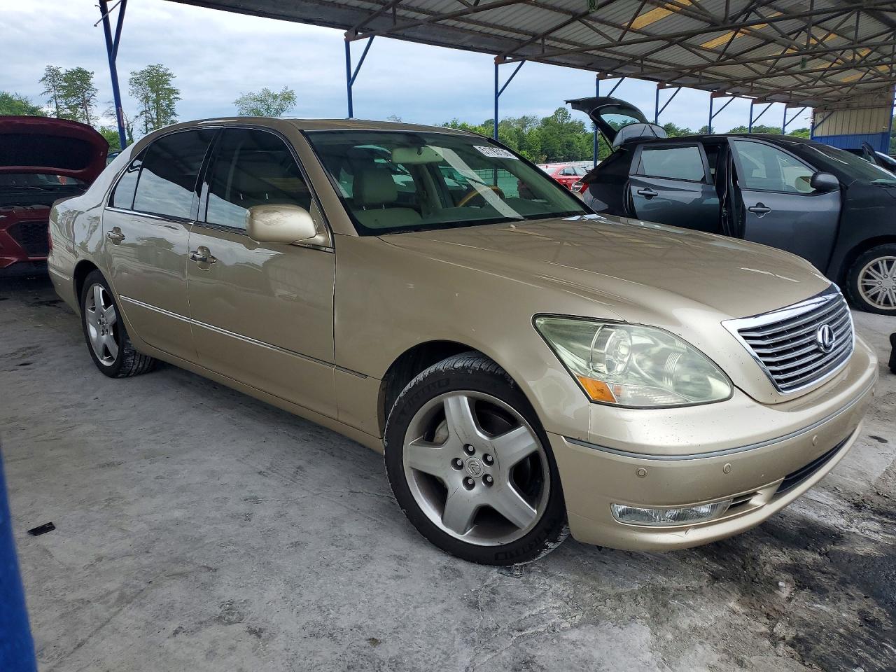 2006 Lexus Ls 430 Tan vin: JTHBN36F965045472