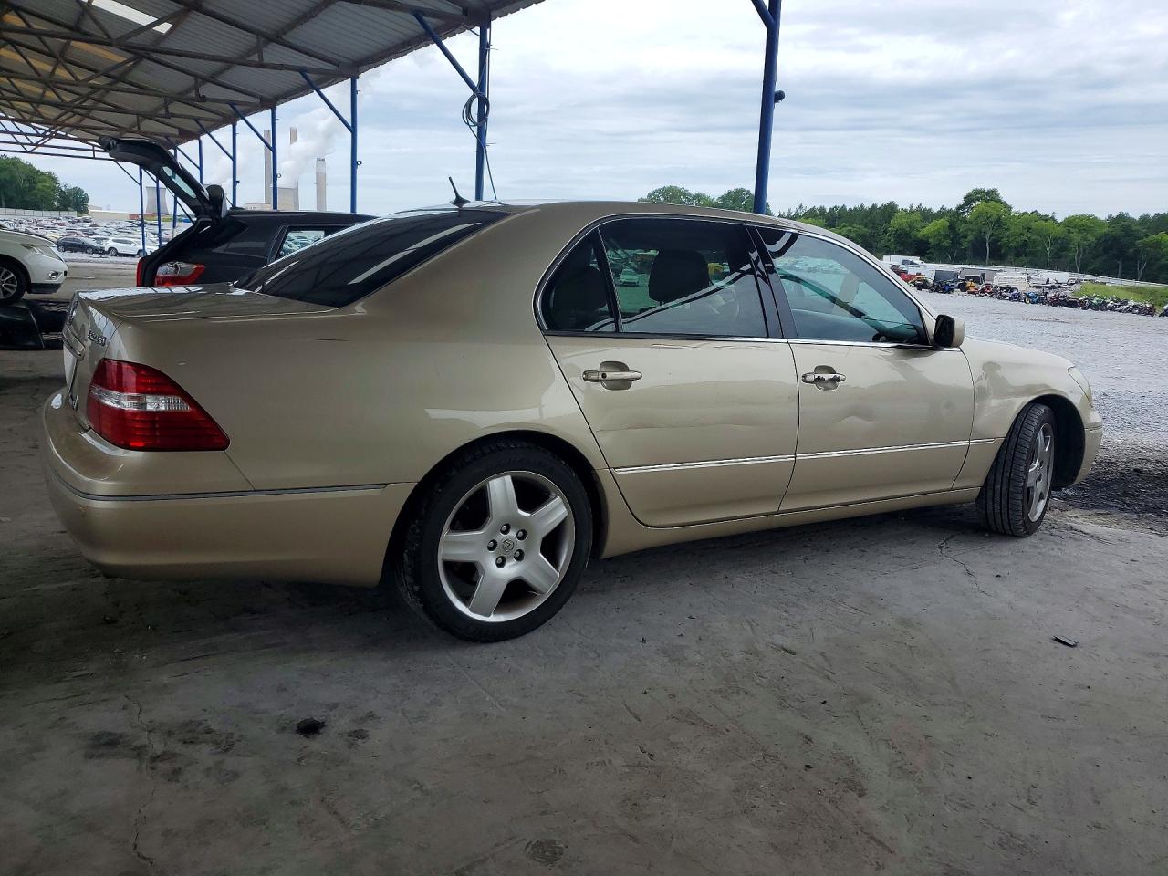 2006 Lexus Ls 430 Tan vin: JTHBN36F965045472