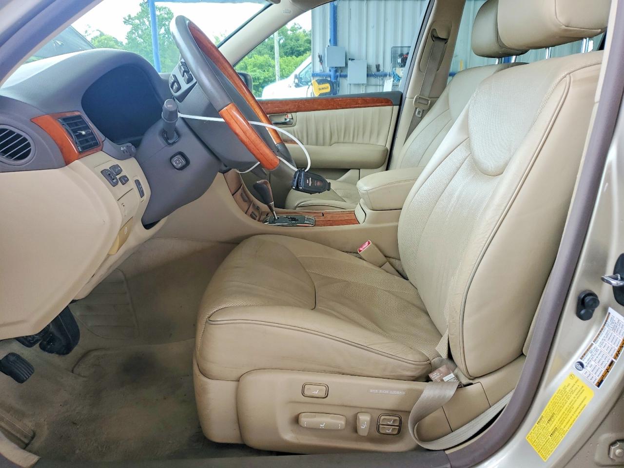 2006 Lexus Ls 430 Tan vin: JTHBN36F965045472