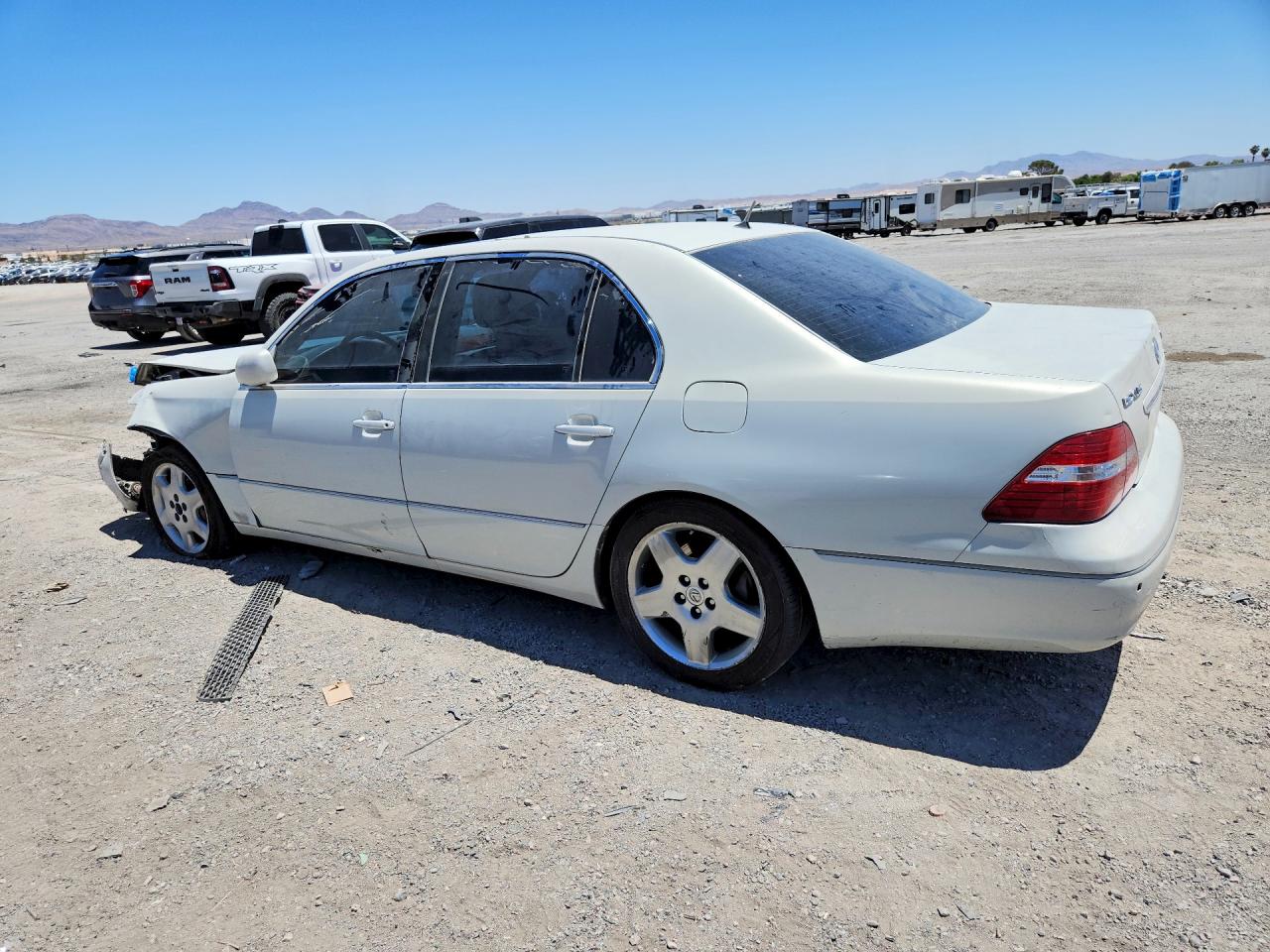 2004 Lexus Ls 430 Белый vin: JTHBN36FX40129486