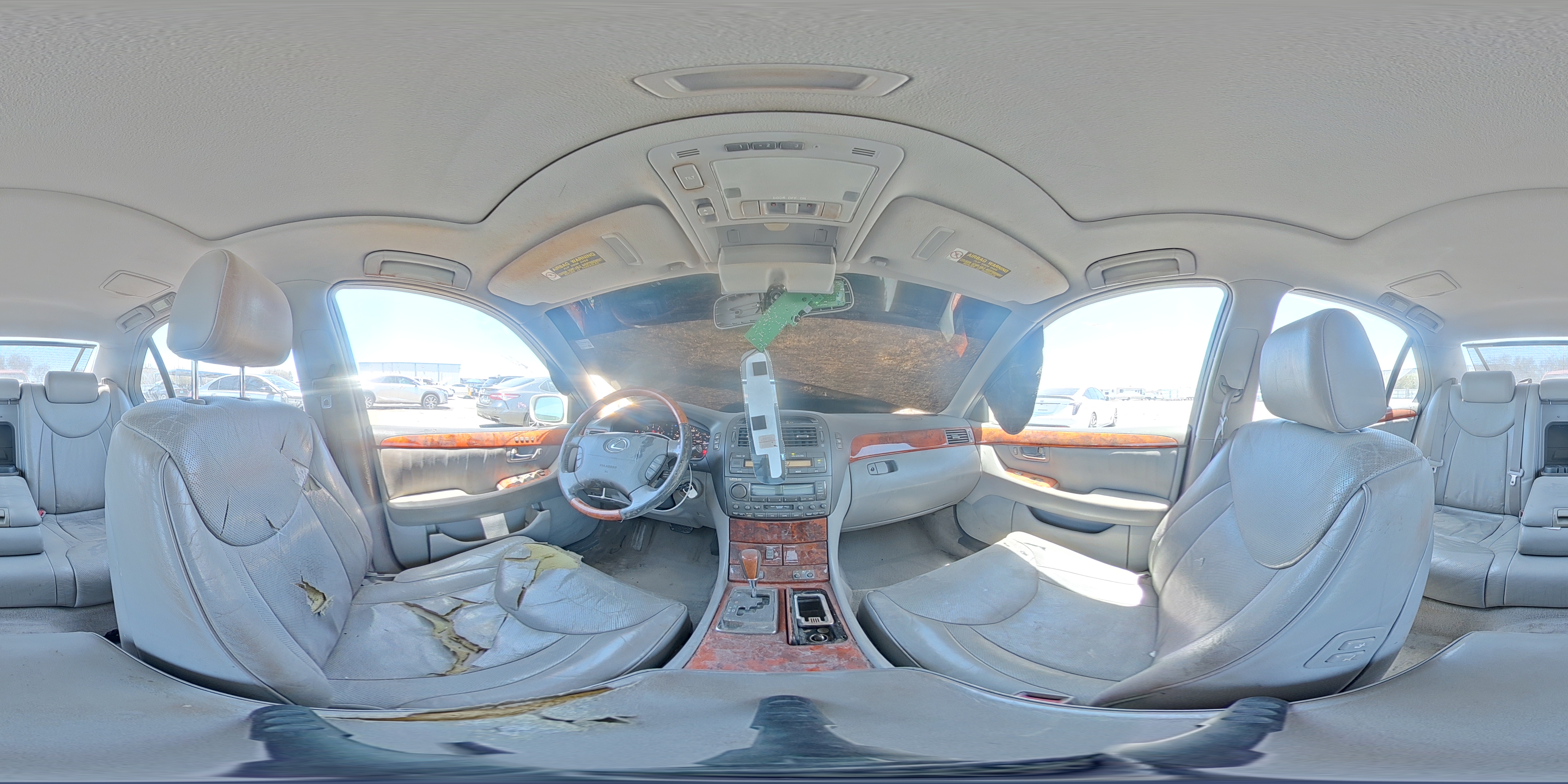 2004 Lexus Ls 430 Белый vin: JTHBN36FX40129486