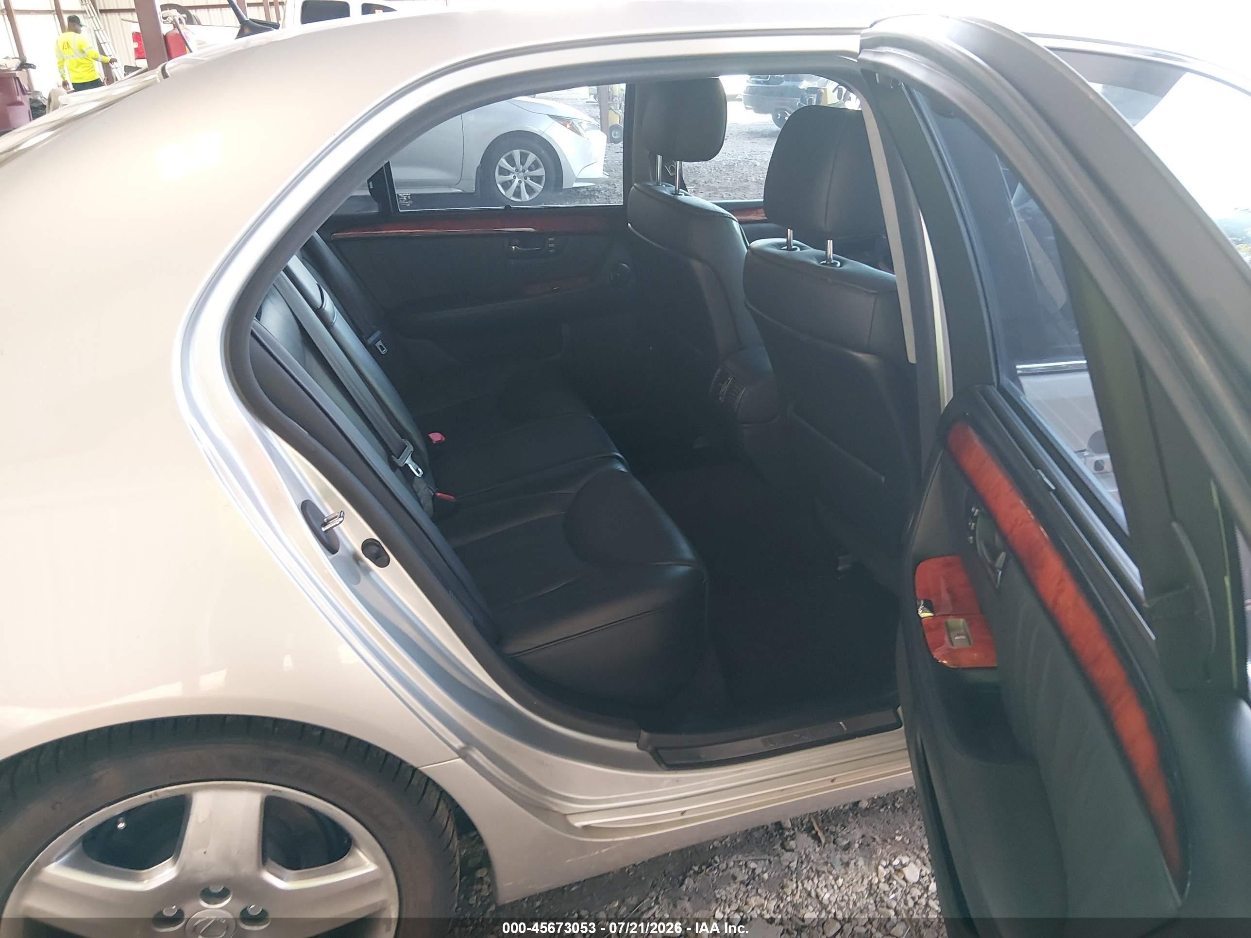2004 Lexus Ls 430 Silver vin: JTHBN36FX40155683