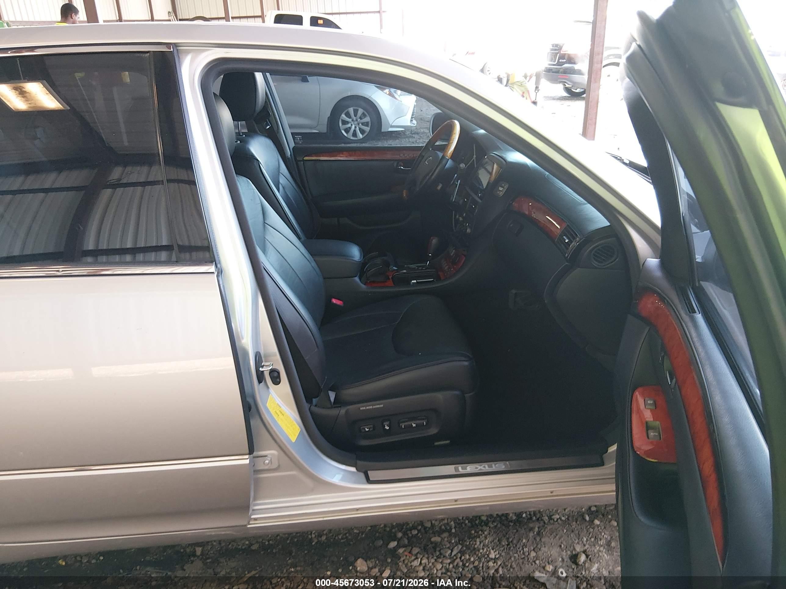 2004 Lexus Ls 430 Silver vin: JTHBN36FX40155683