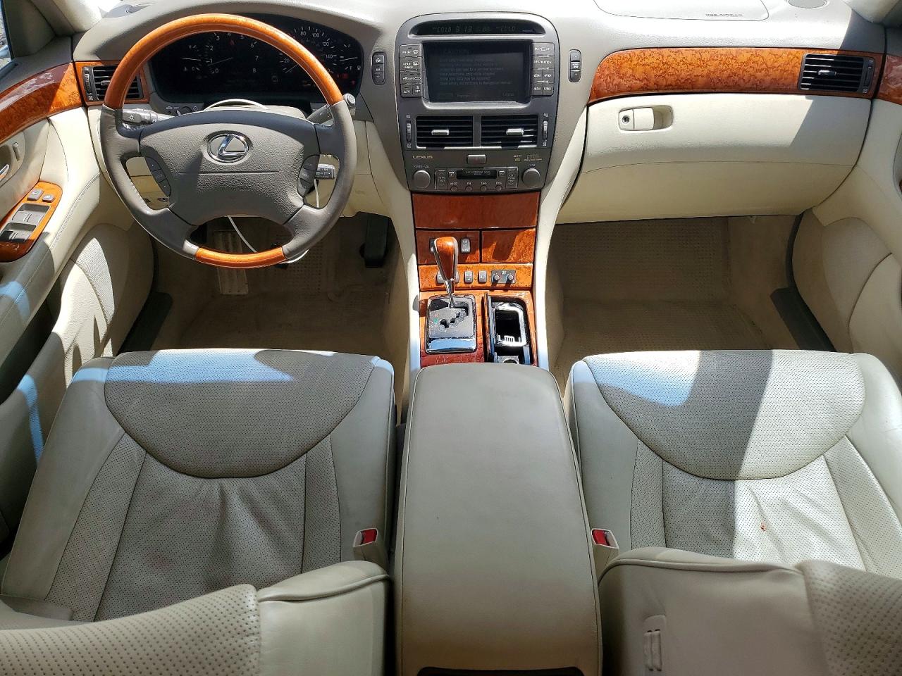 2004 Lexus Ls 430 Silver vin: JTHBN36FX40169289