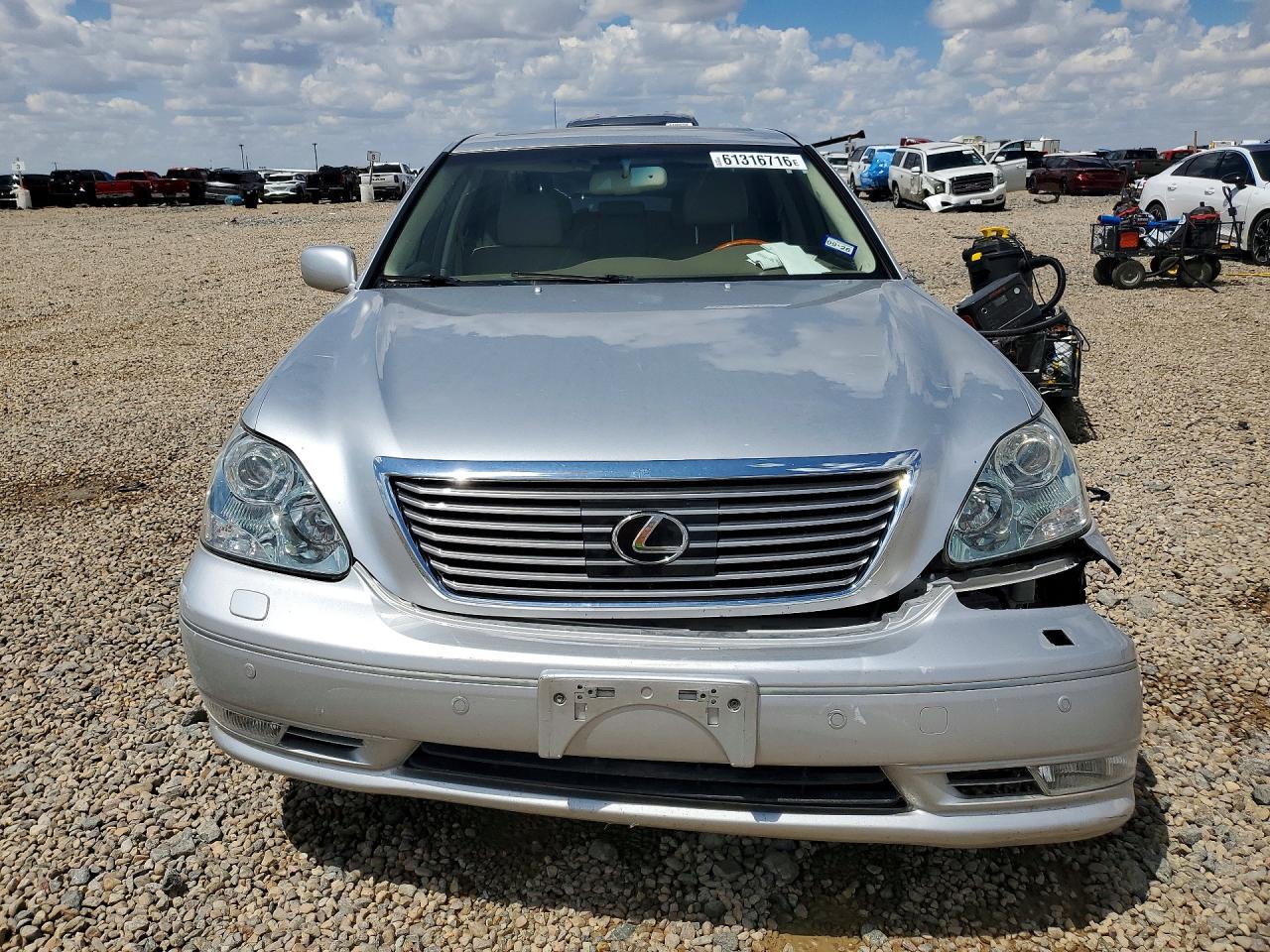 2004 Lexus Ls 430 Silver vin: JTHBN36FX40169289