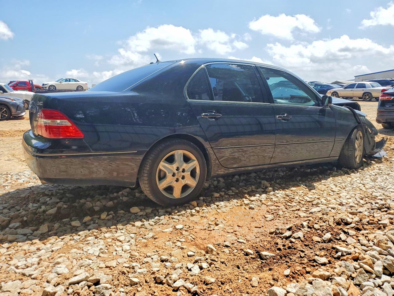 2004 Lexus Ls 430 Black vin: JTHBN36FX40170040